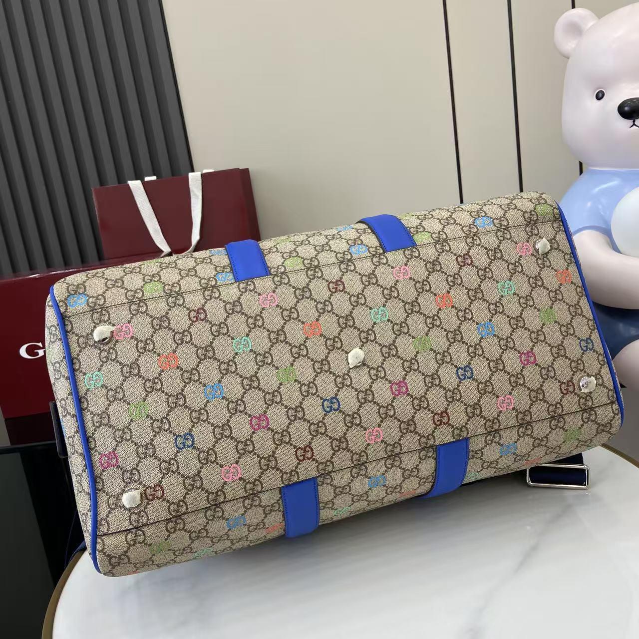Gucci GG Multicolor Medium Duffle Bag - EUR FASHION