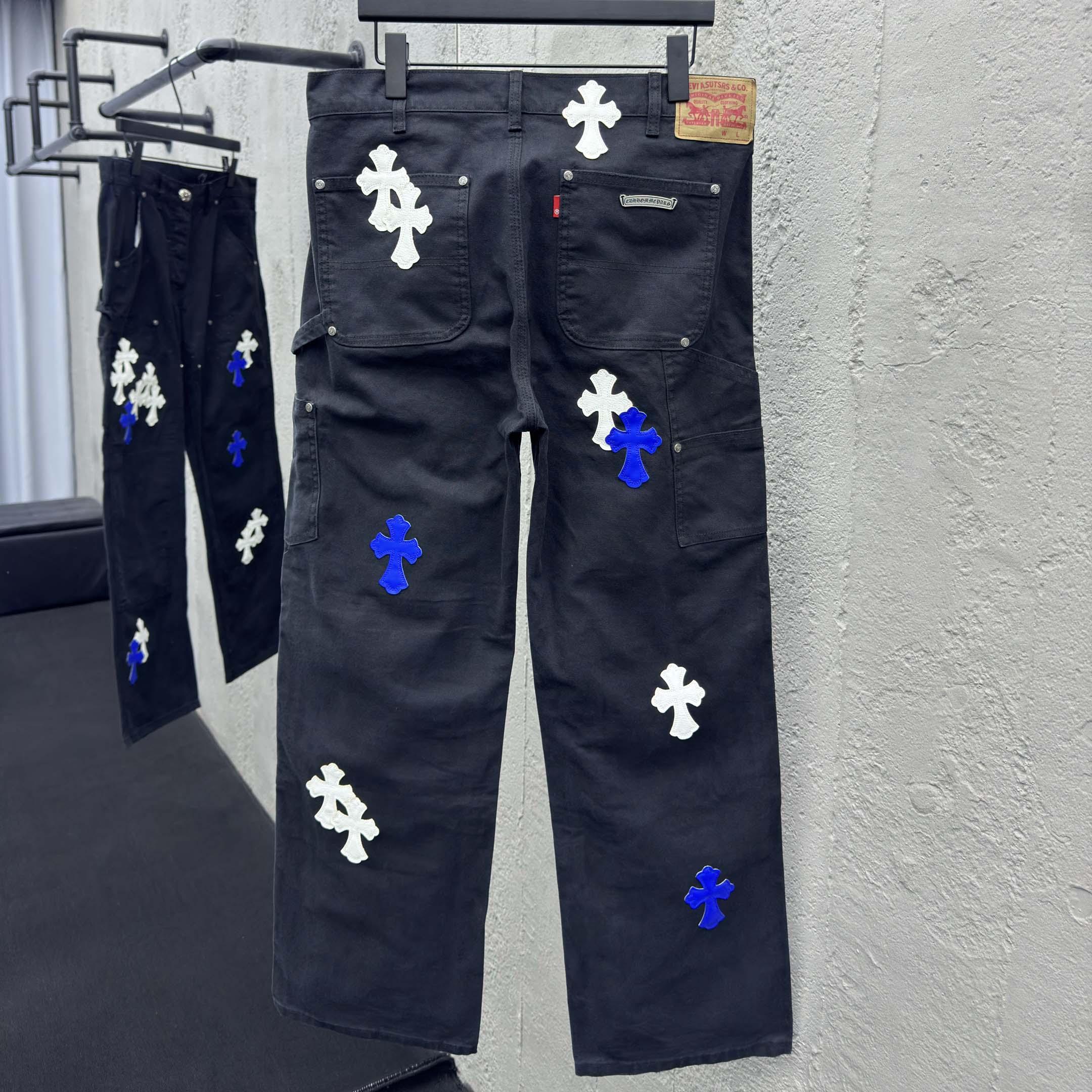 Chrome Hearts Jeans - EUR FASHION