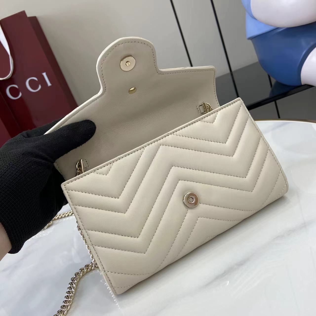 Gucci GG Marmont Wallet On Chain - EUR FASHION