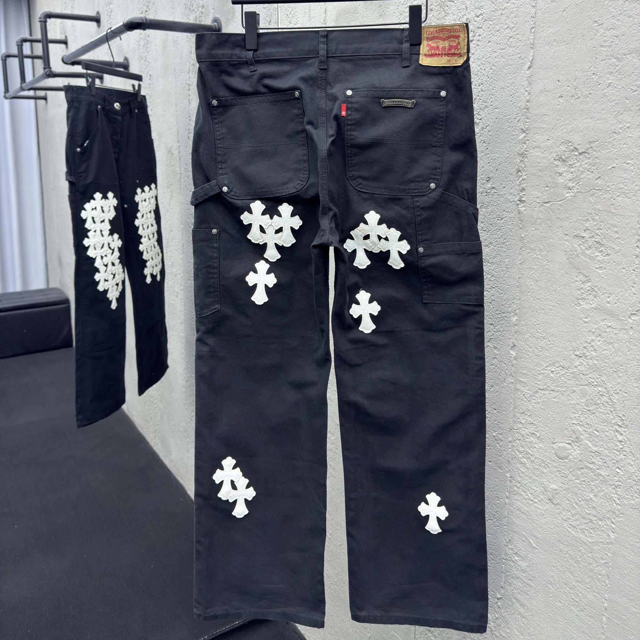 Chrome Hearts Jeans - EUR FASHION