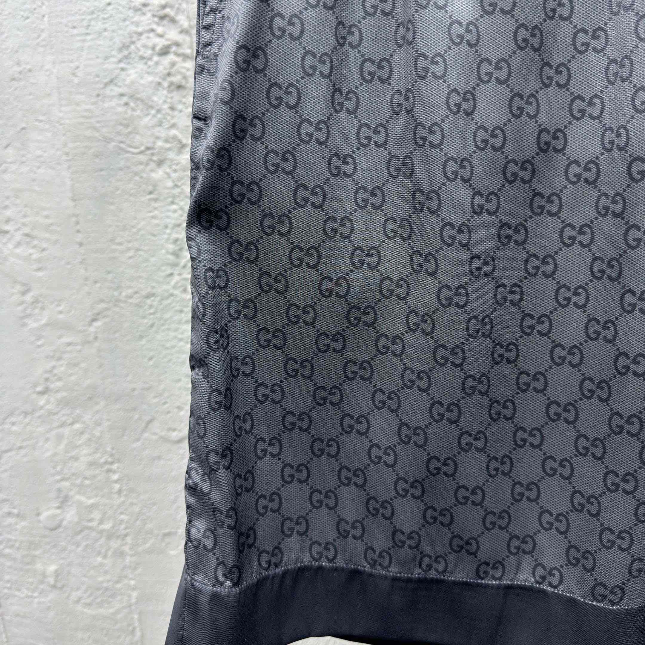 Gucci Printed Silk Twill Shorts - EUR FASHION