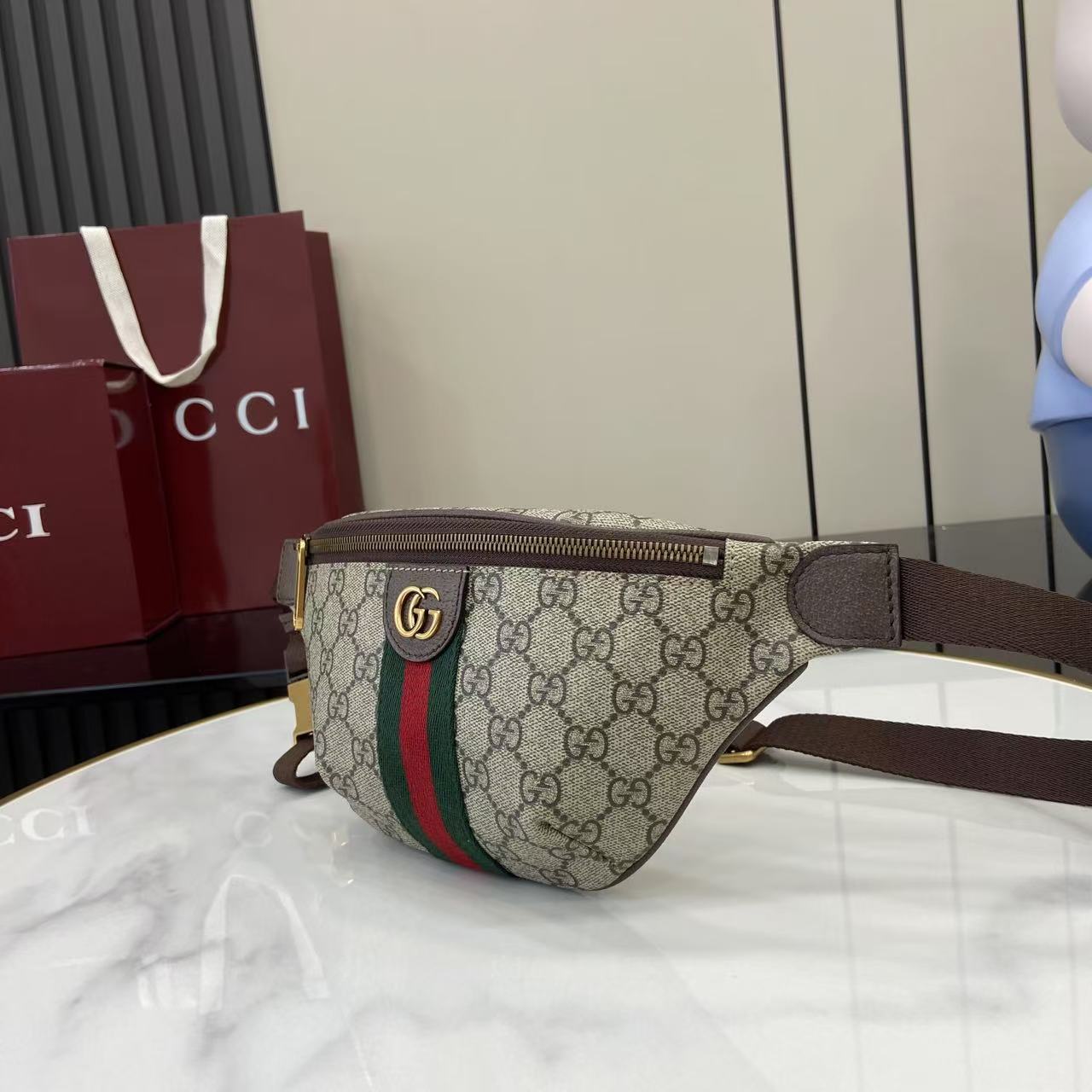 Gucci Ophidia Small Belt Bag - EUR FASHION