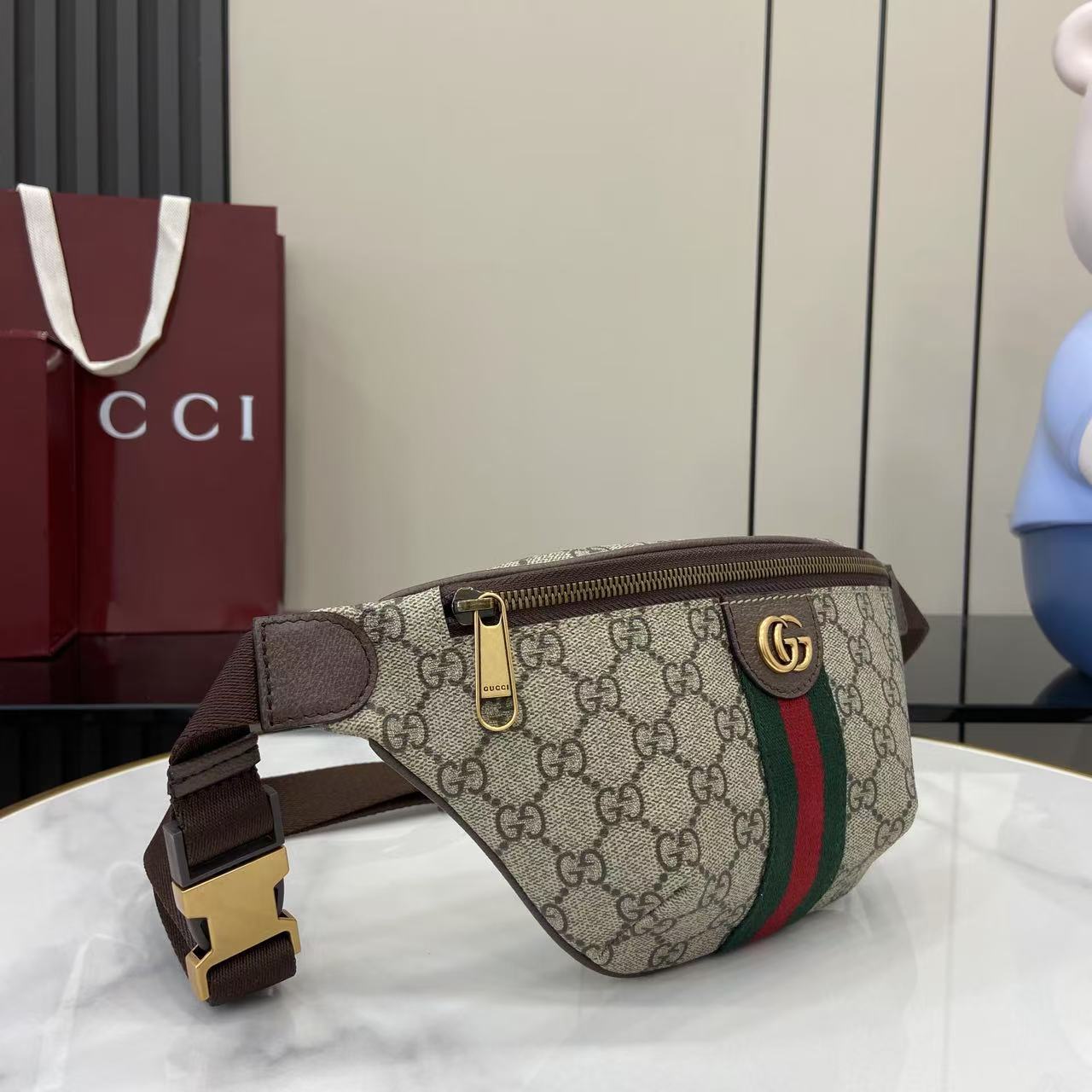 Gucci Ophidia Small Belt Bag - EUR FASHION