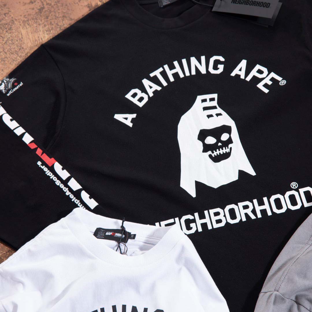 Bape x Nbhd L/S Tee - EUR FASHION