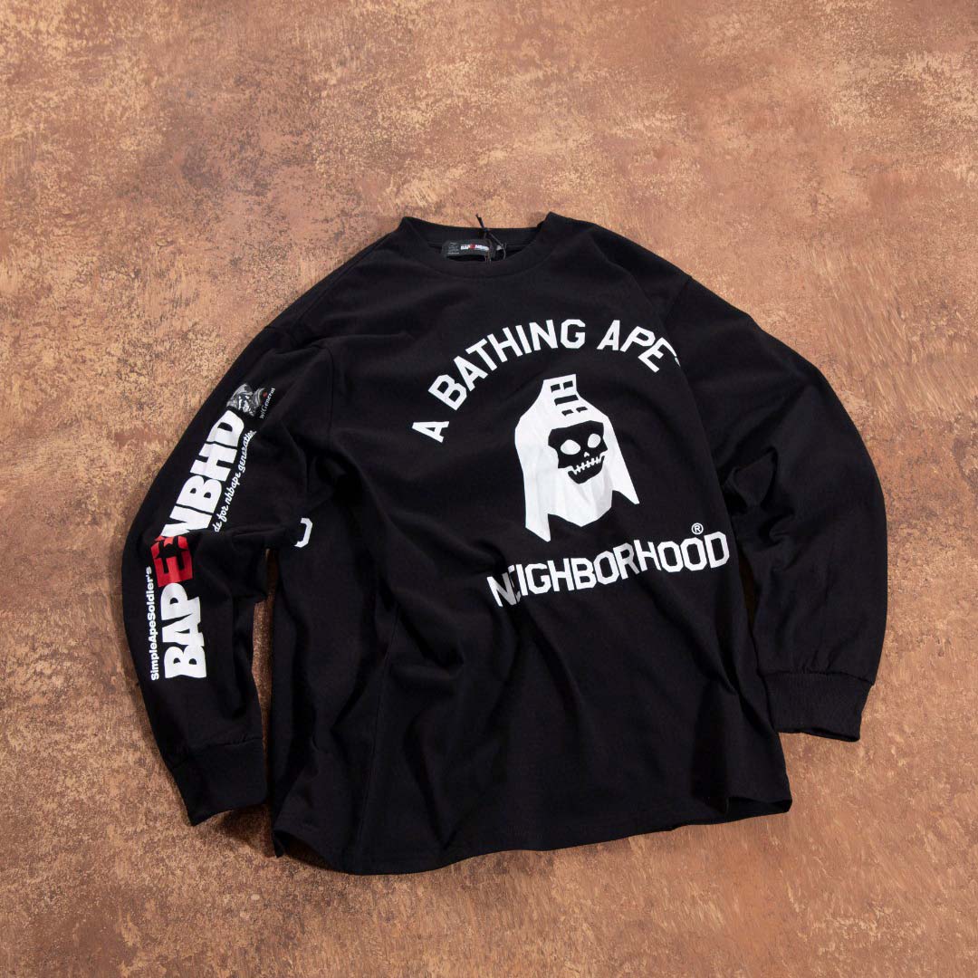 Bape x Nbhd L/S Tee - EUR FASHION