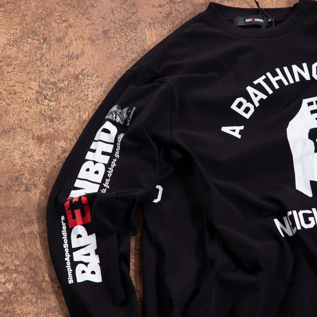 Bape x Nbhd L/S Tee - EUR FASHION