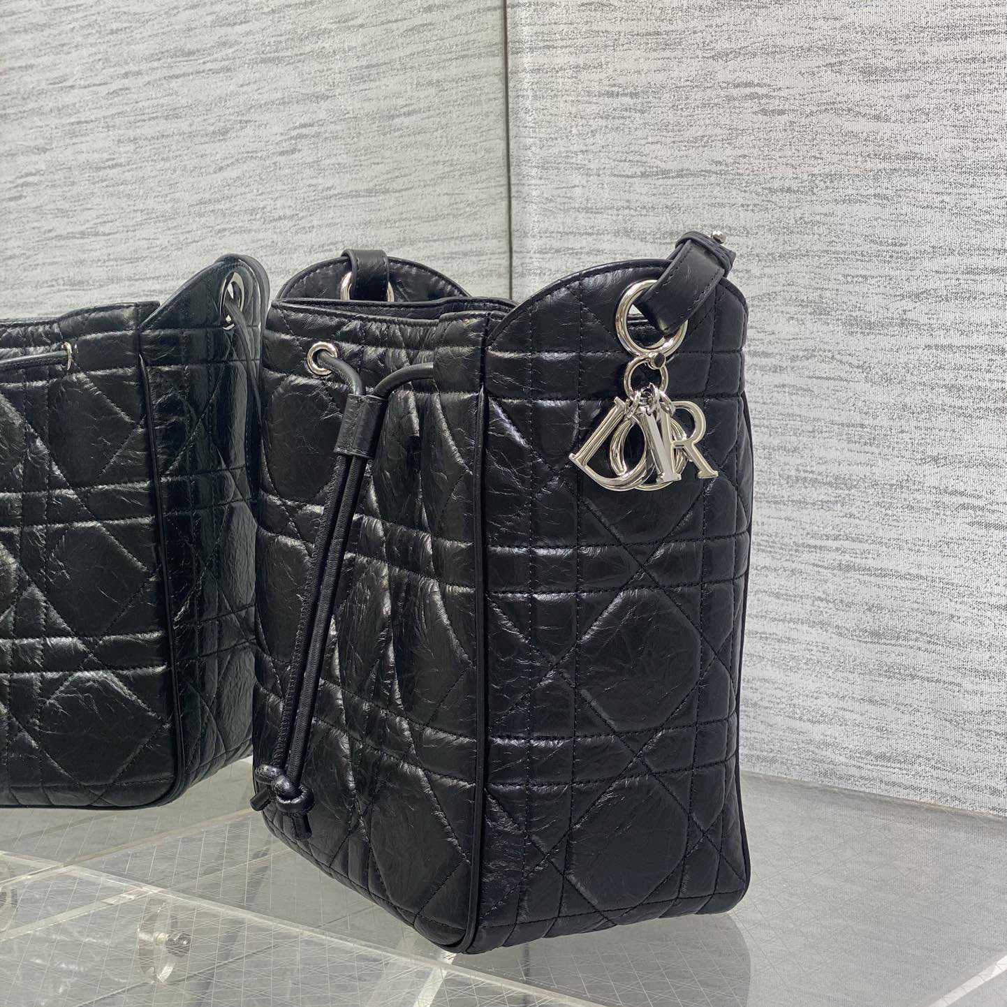 Dior Medium D-Motion Hobo Bucket Bag  - EUR FASHION
