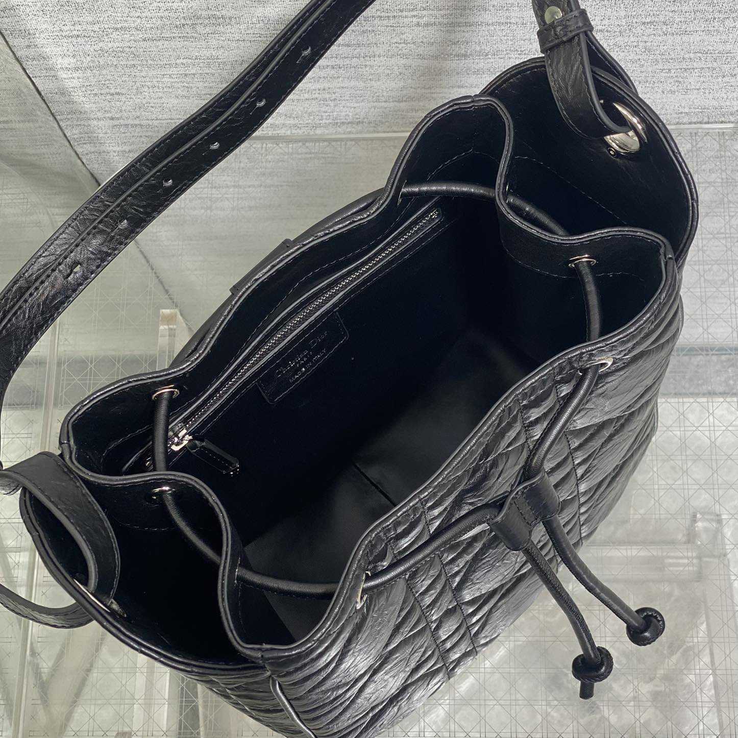 Dior Medium D-Motion Hobo Bucket Bag  - EUR FASHION