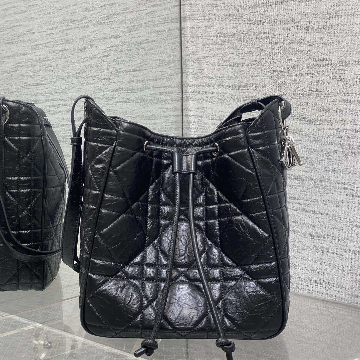Dior Medium D-Motion Hobo Bucket Bag  - EUR FASHION