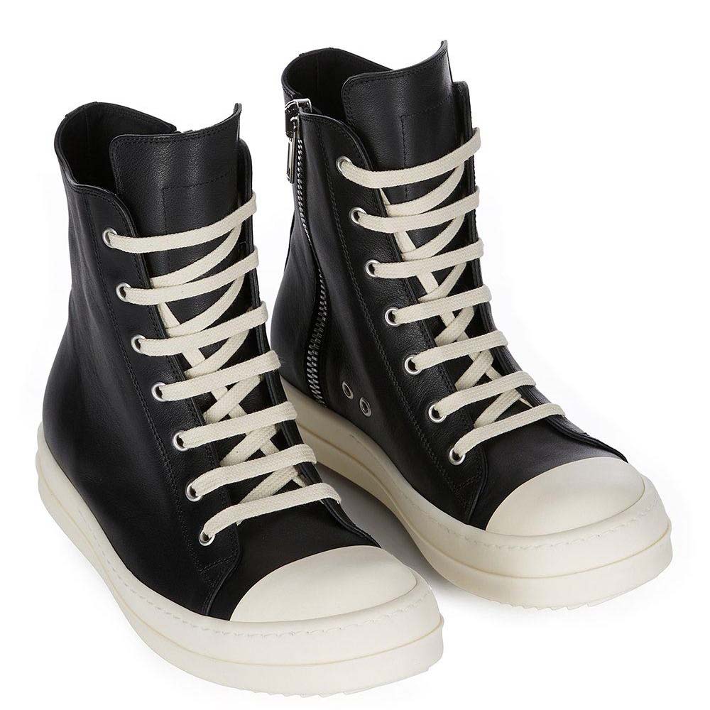 Rick Owens High Top Sneakers - EUR FASHION