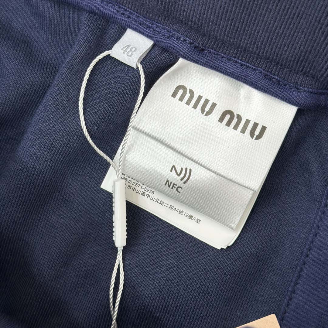 Miu Miu Bonded Piqué And Technical Jersey Bermudas - EUR FASHION