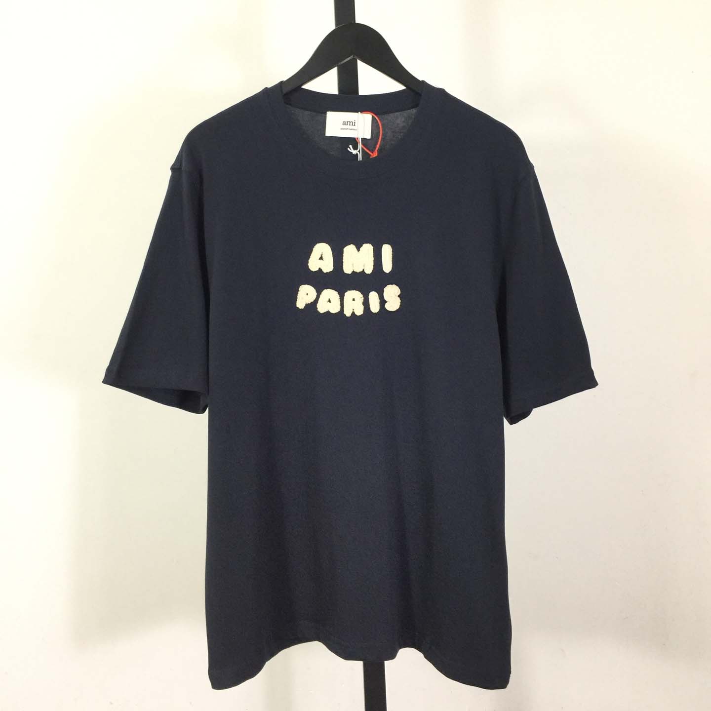 AMI Paris T-Shirt In Dark Blue - EUR FASHION