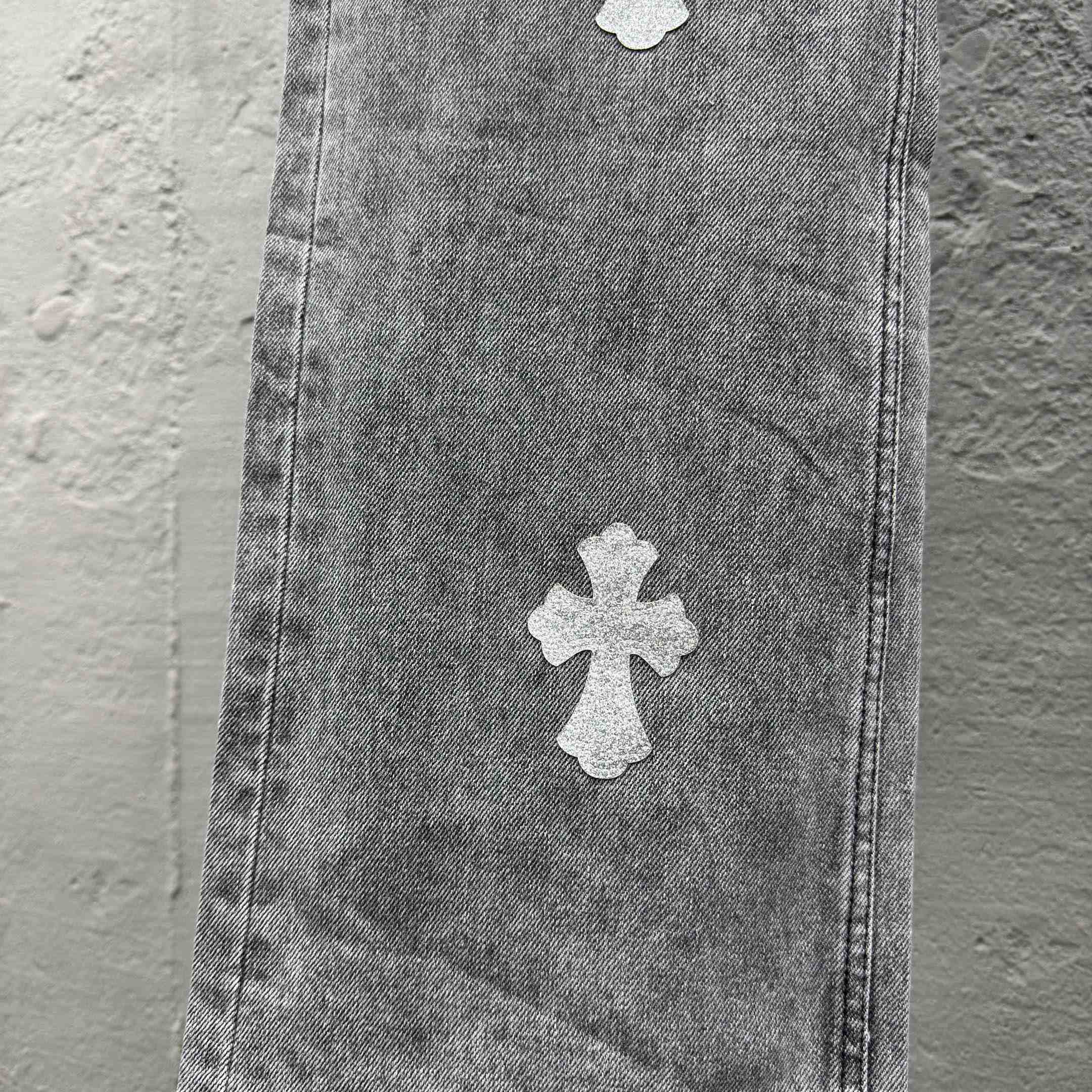 Chrome Hearts Jeans - EUR FASHION