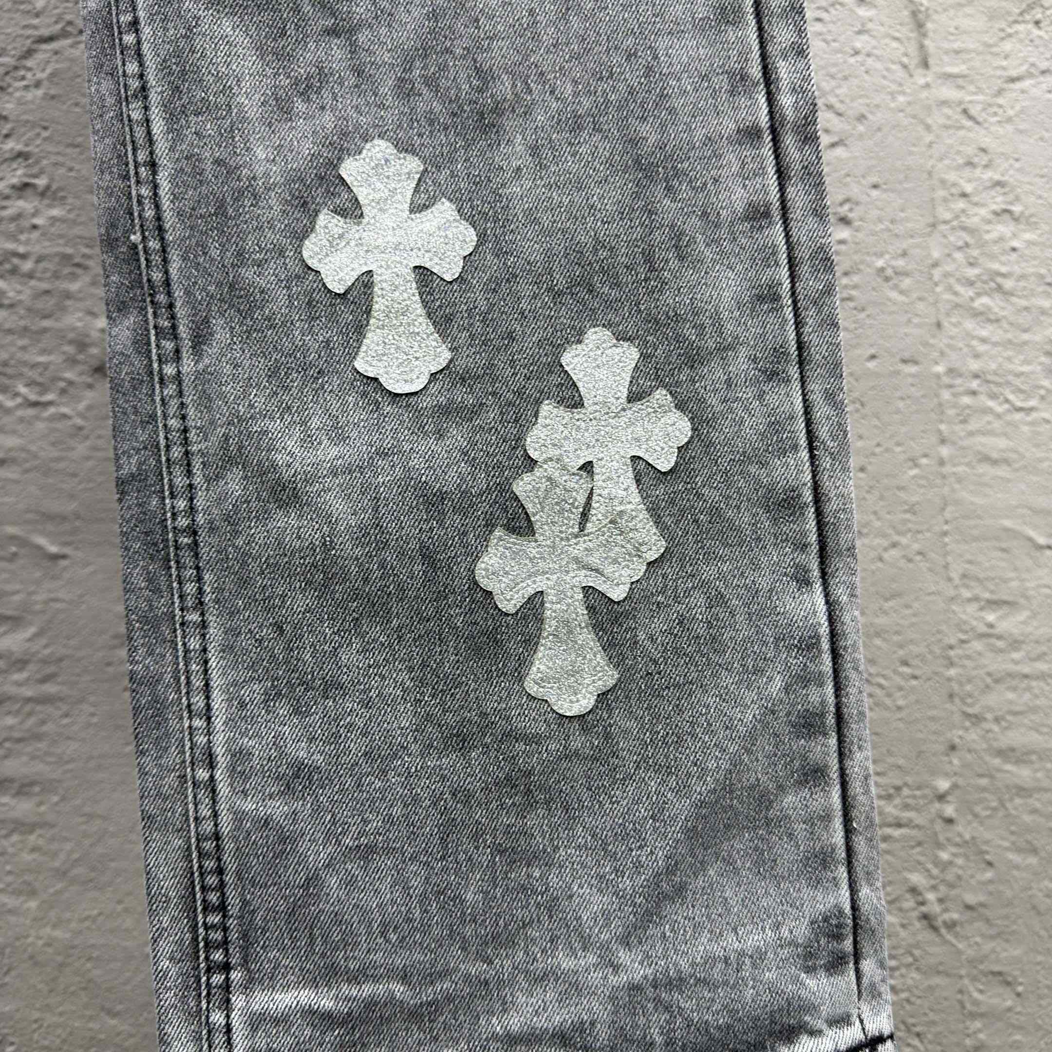 Chrome Hearts Jeans - EUR FASHION