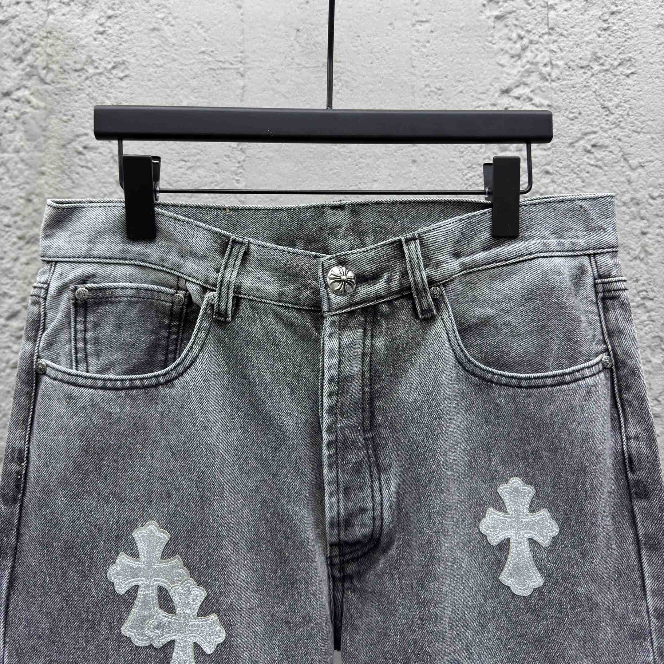 Chrome Hearts Jeans - EUR FASHION
