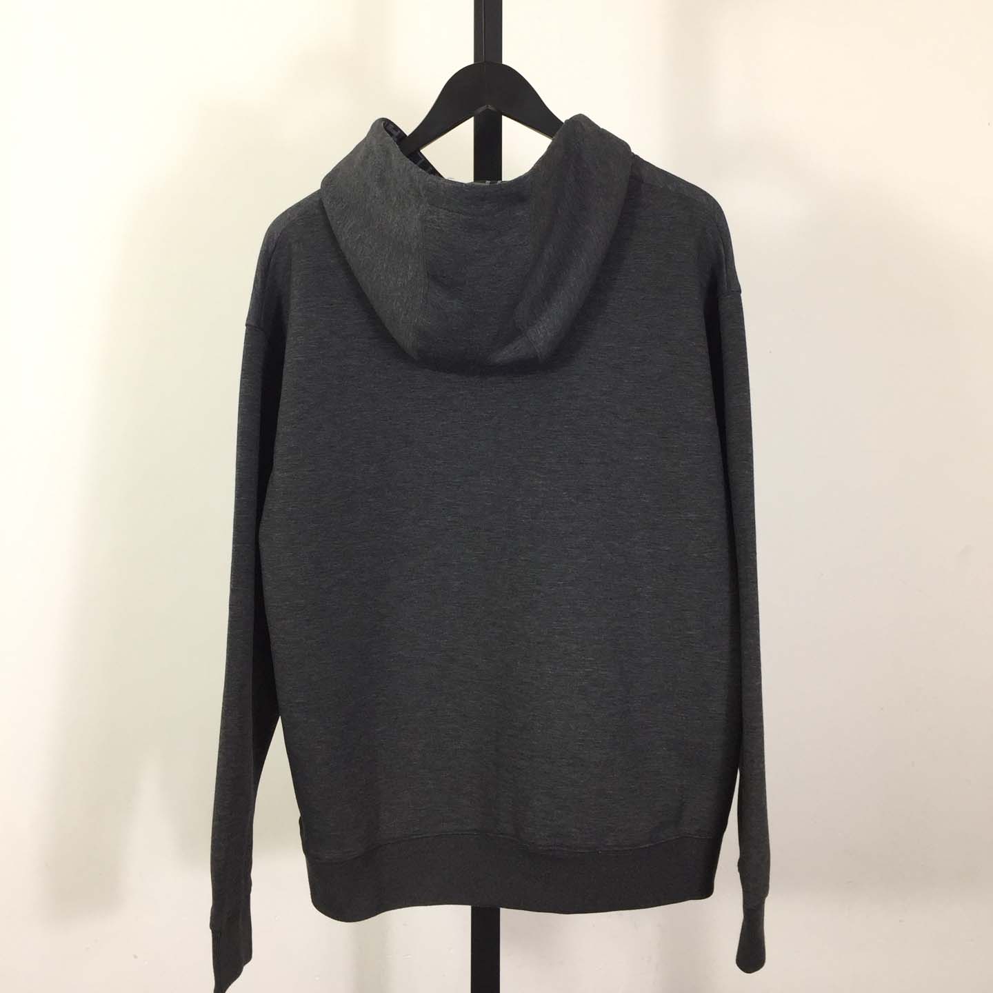 Fendi Dark Gray Cotton Sweatshirt - EUR FASHION
