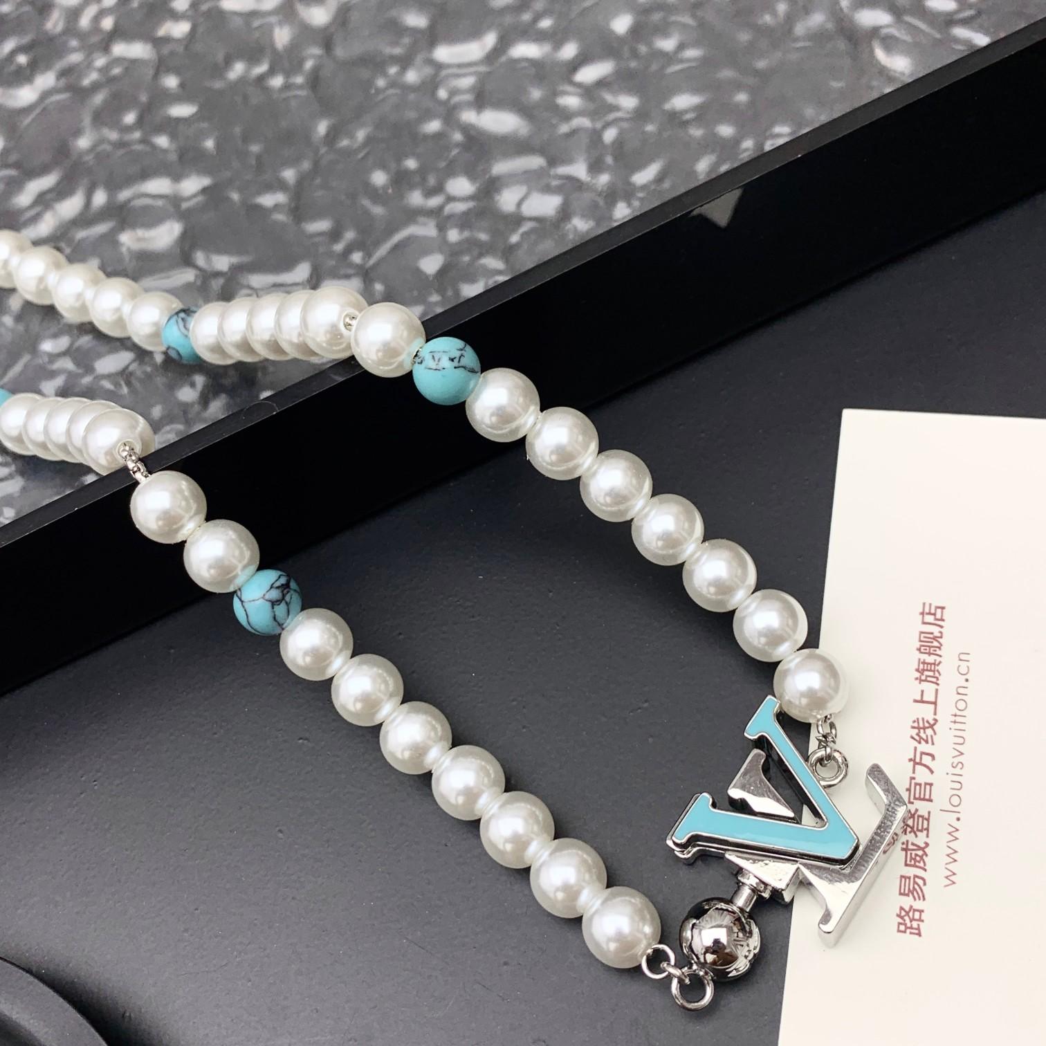 Louis Vuitton Turquoise Rodeo Necklace   M02058 - EUR FASHION