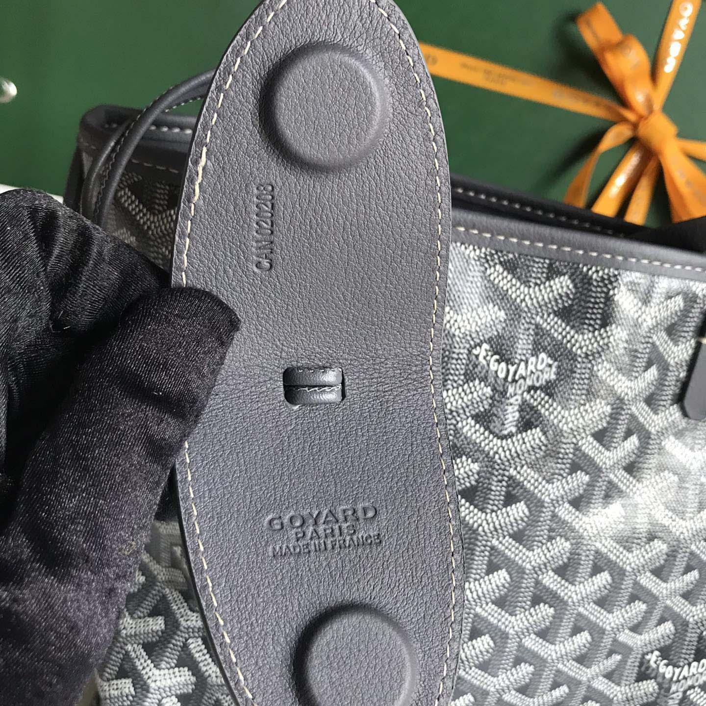 Goyard Goyardine Reversible Mini Anjou Grey （20*20*10cm） - EUR FASHION