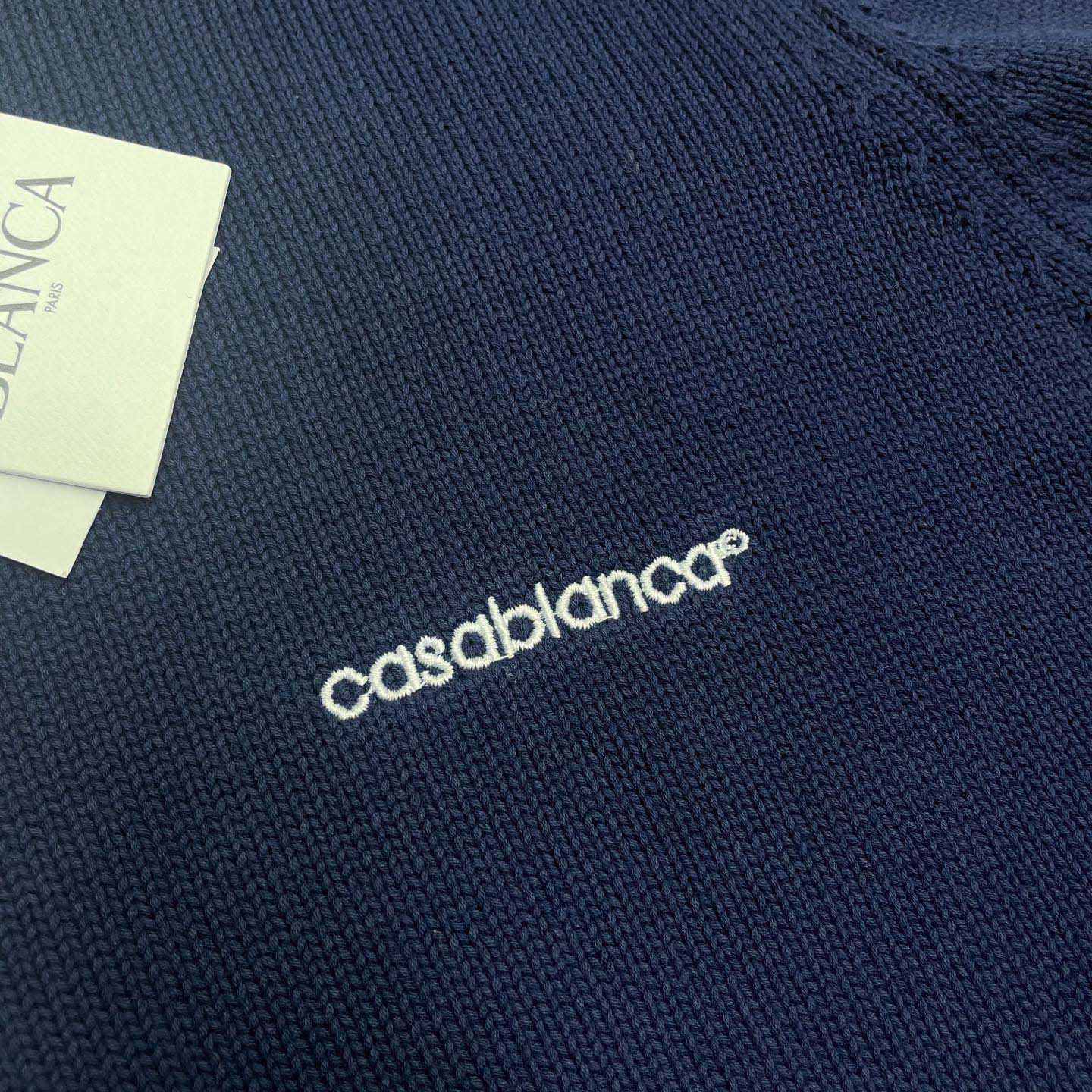 Casablanca Knit Tennis Track Jacket   D0095 - EUR FASHION