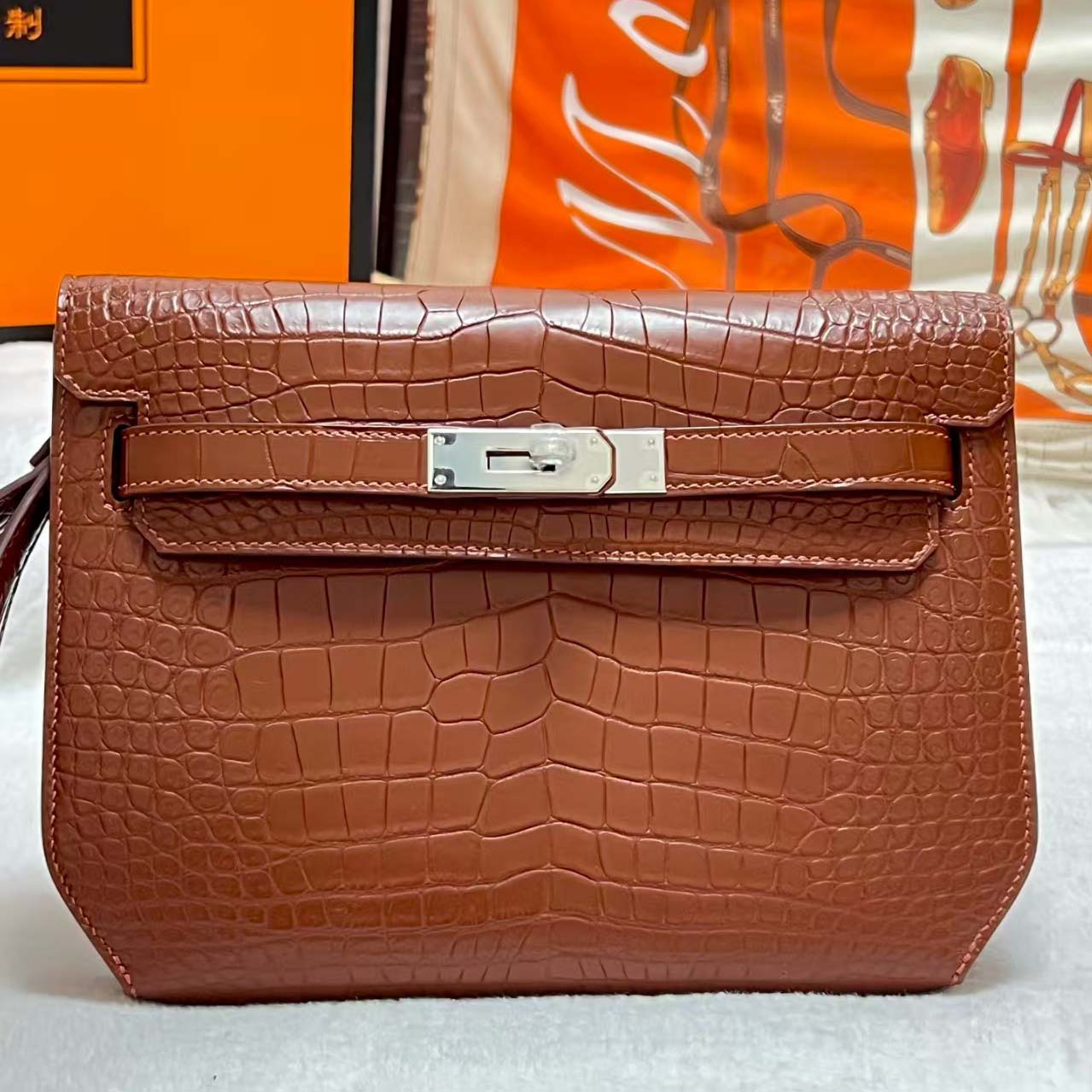 Hermes Kelly Depeche Malachite 25cm - EUR FASHION