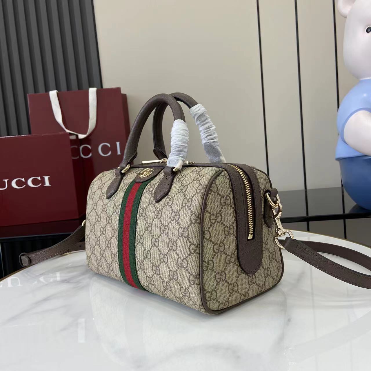 Gucci Ophidia Medium Boston Bag - EUR FASHION