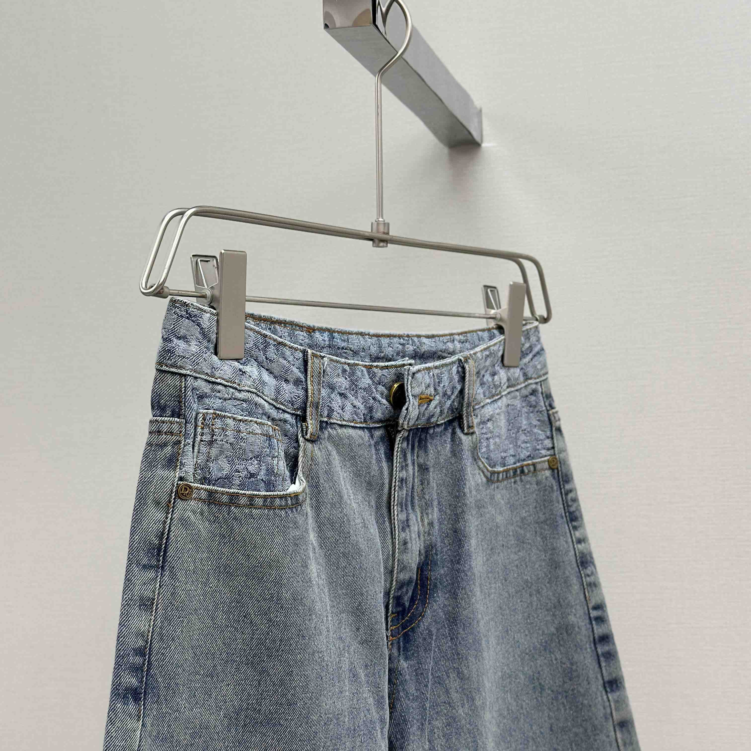 Dior Oblique Denim Shorts - EUR FASHION
