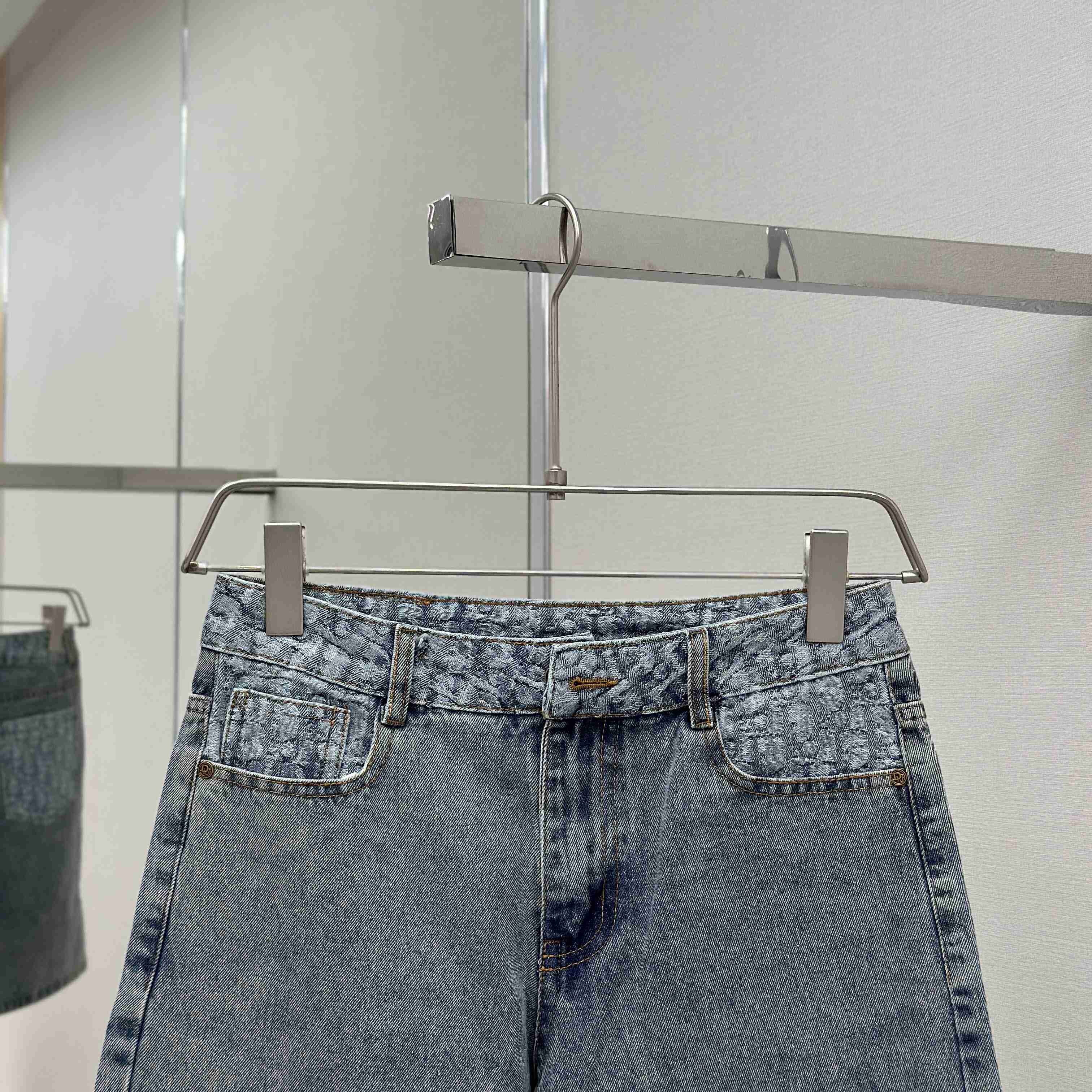 Dior Oblique Denim Shorts - EUR FASHION