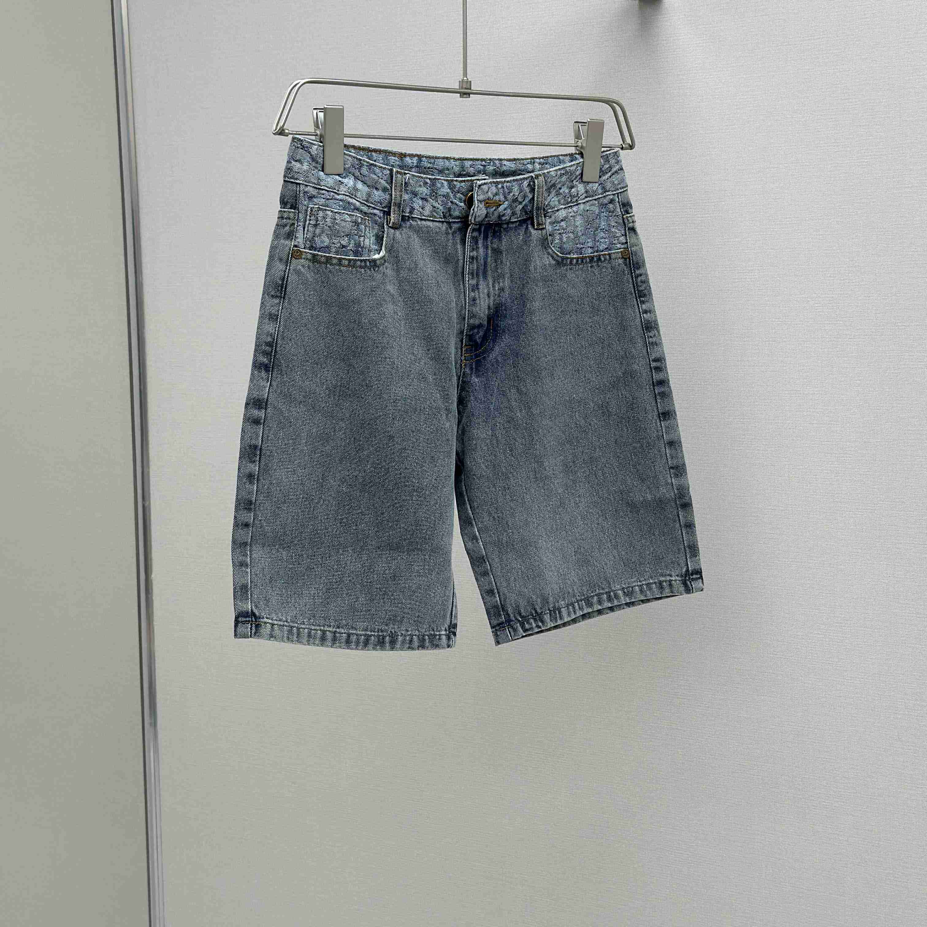 Dior Oblique Denim Shorts - EUR FASHION