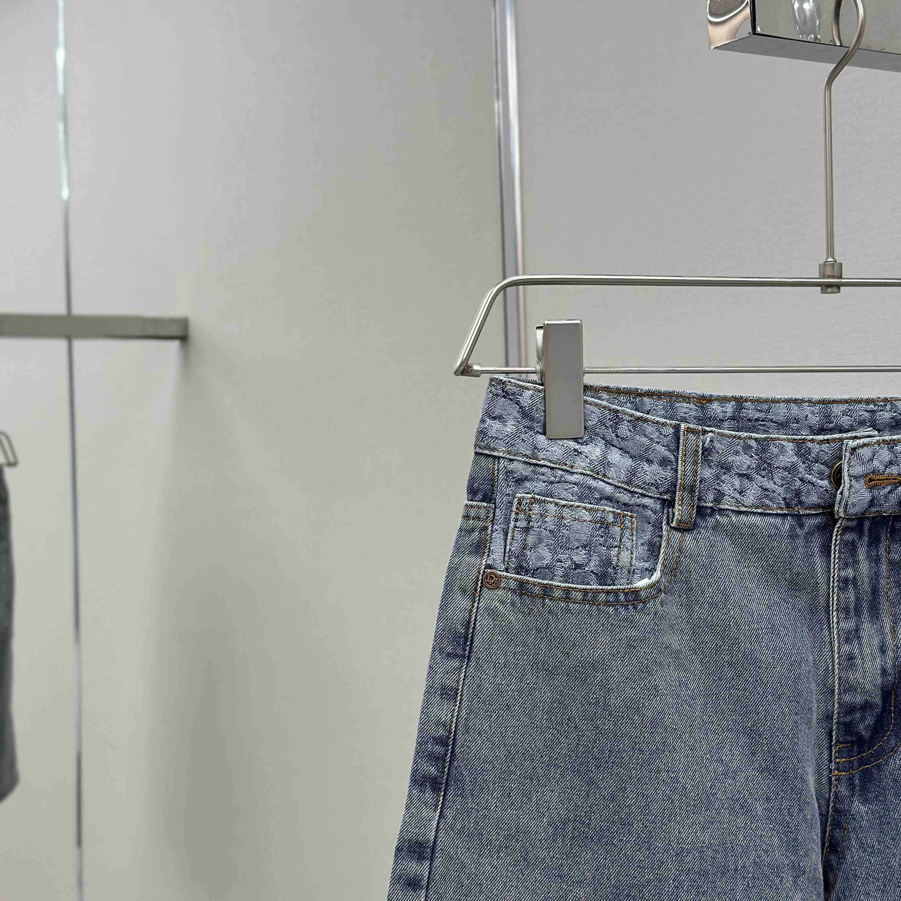Dior Oblique Denim Shorts - EUR FASHION