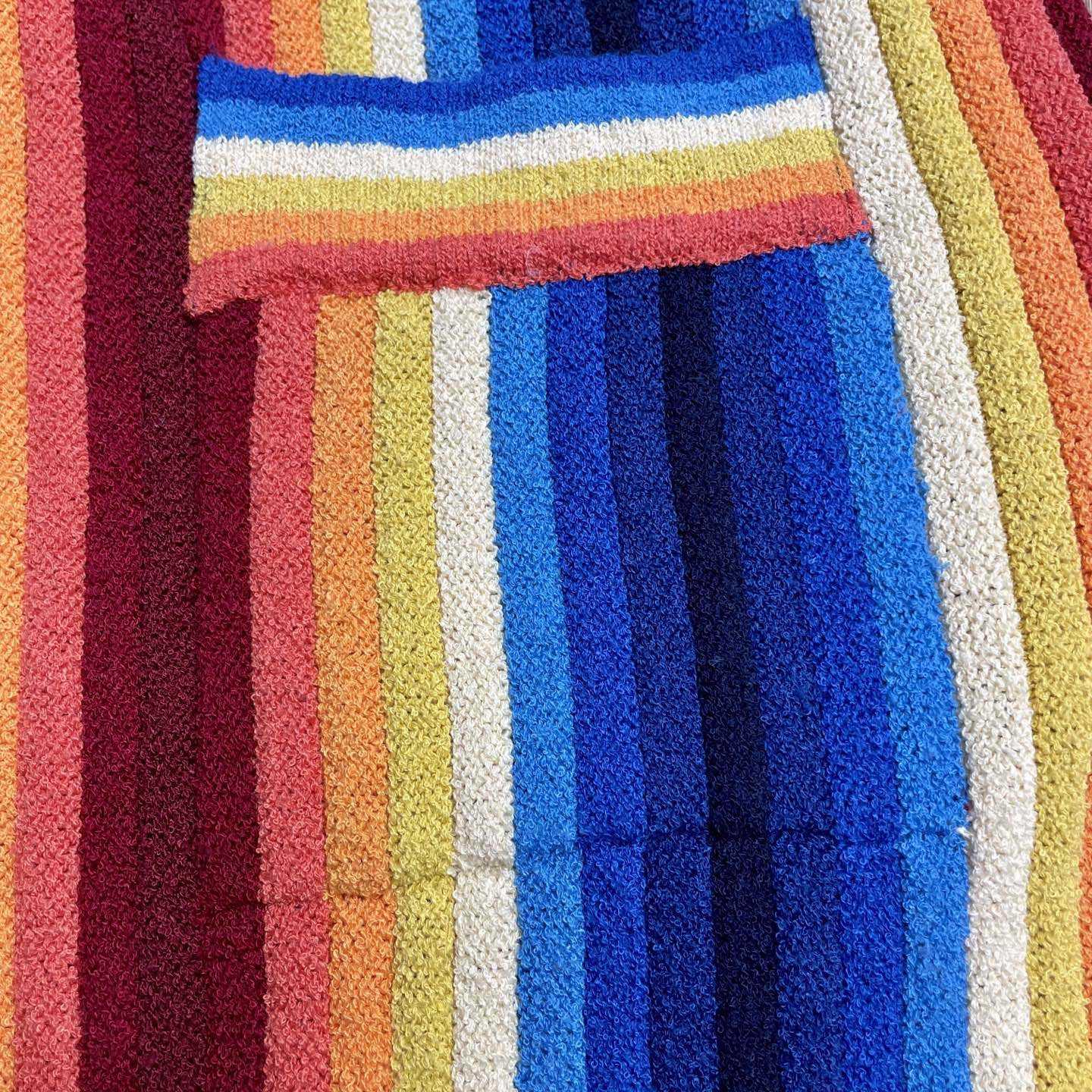 Casablanca Gradient Stripe Towelling Shorts Z6006 - EUR FASHION