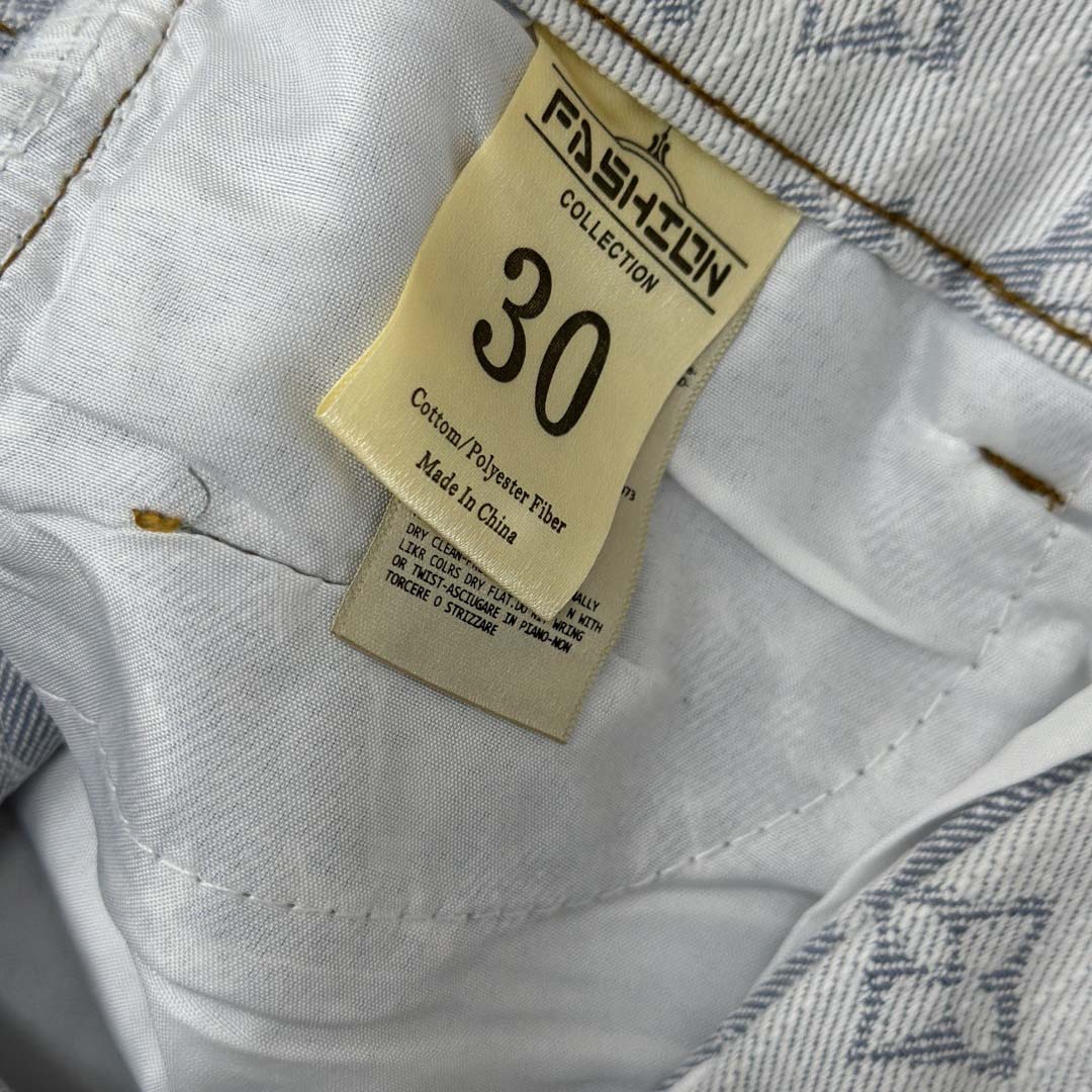 Louis Vuitton Monogram Denim Shorts - EUR FASHION