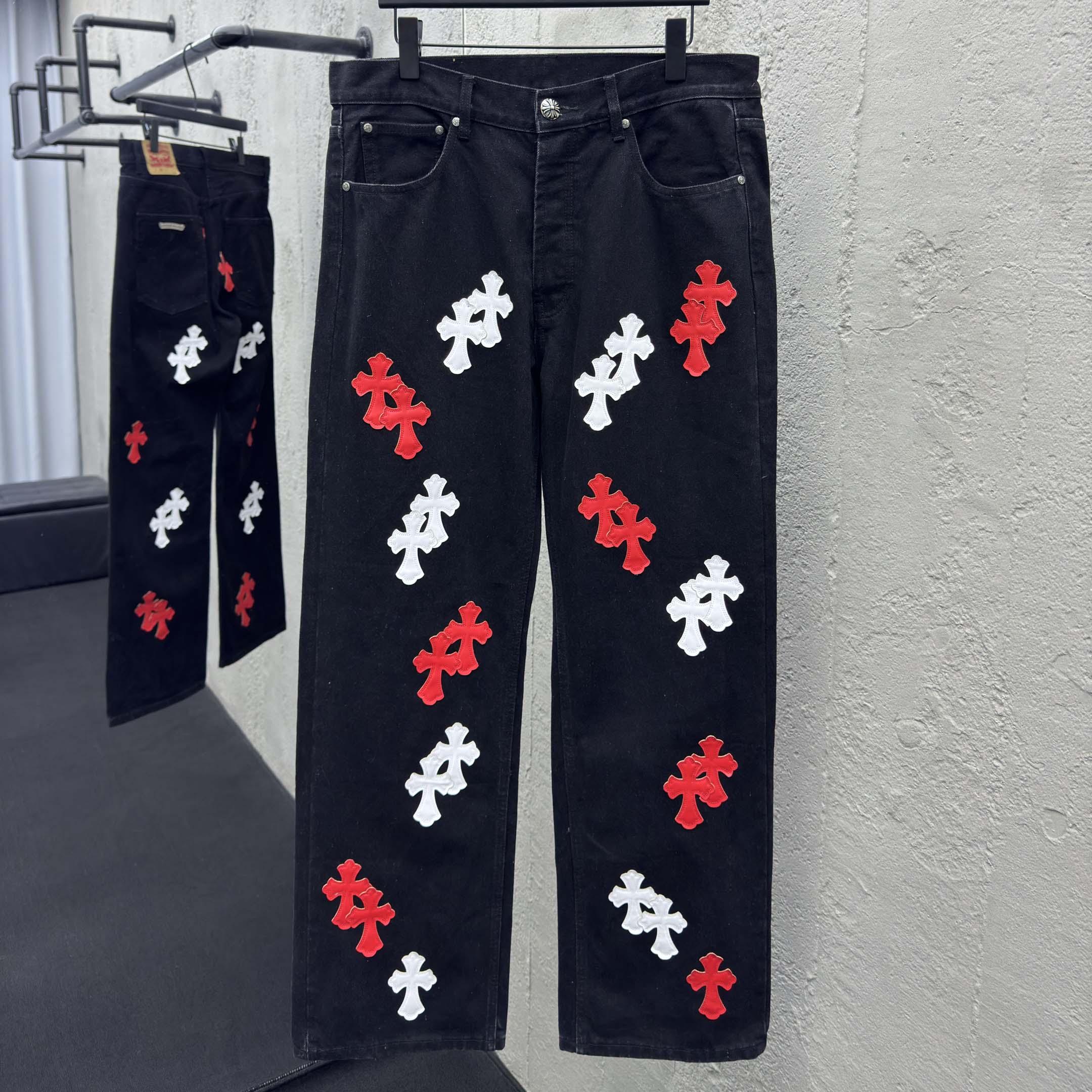 Chrome Hearts Jeans - EUR FASHION