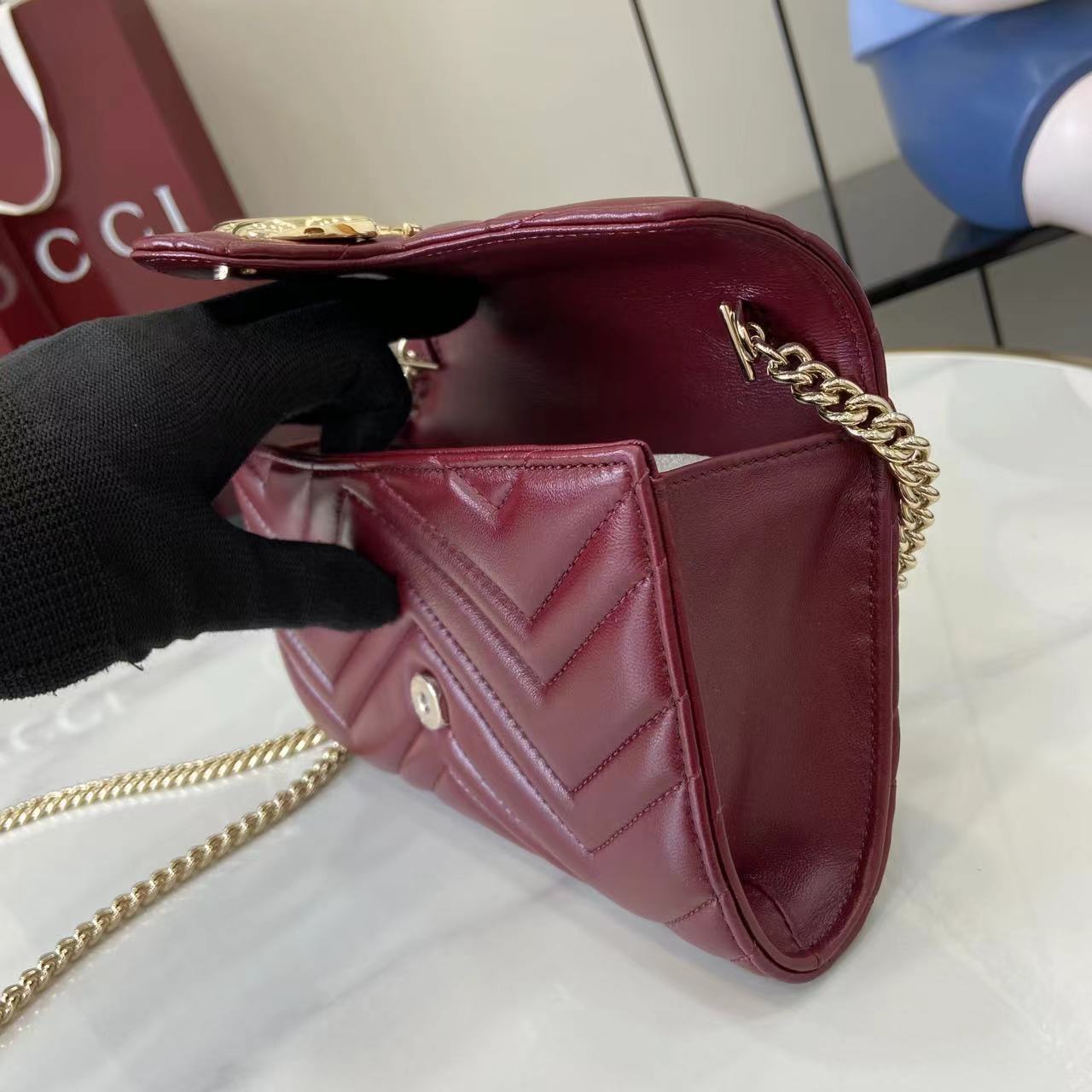 Gucci GG Marmont Wallet On Chain - EUR FASHION