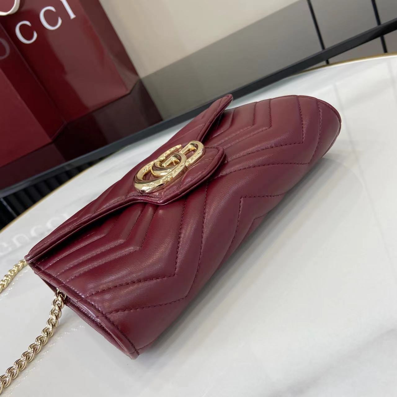 Gucci GG Marmont Wallet On Chain - EUR FASHION
