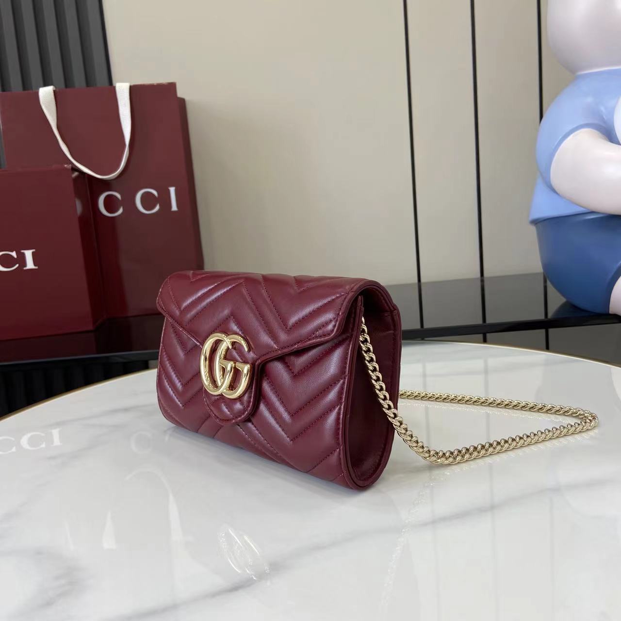 Gucci GG Marmont Wallet On Chain - EUR FASHION