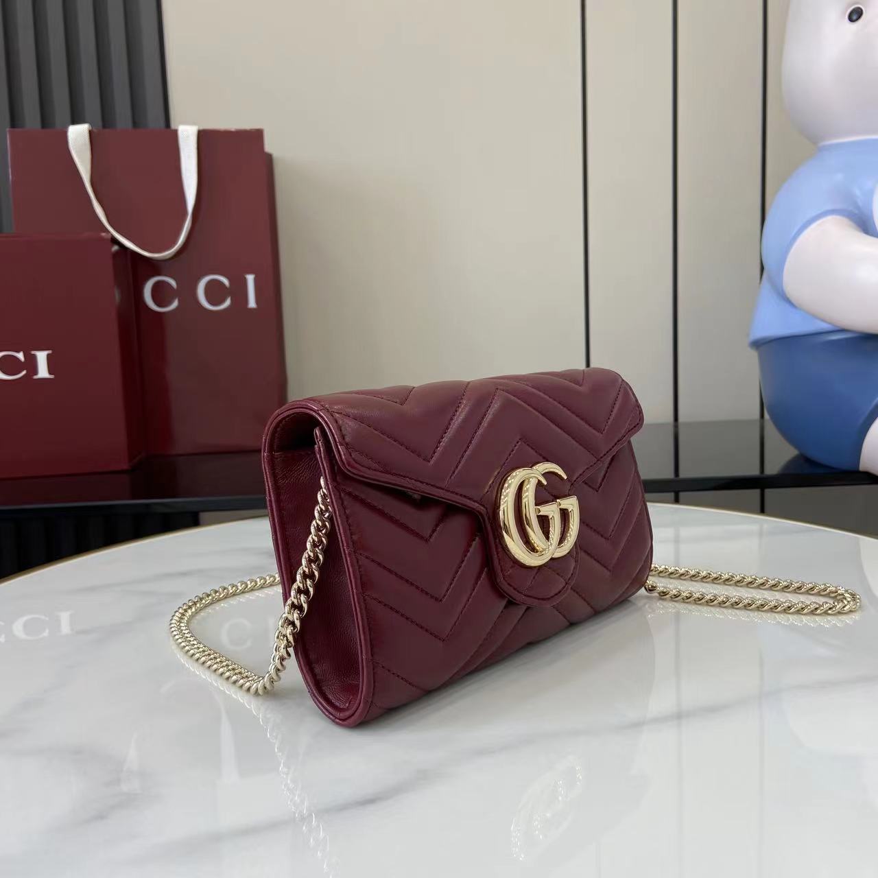 Gucci GG Marmont Wallet On Chain - EUR FASHION