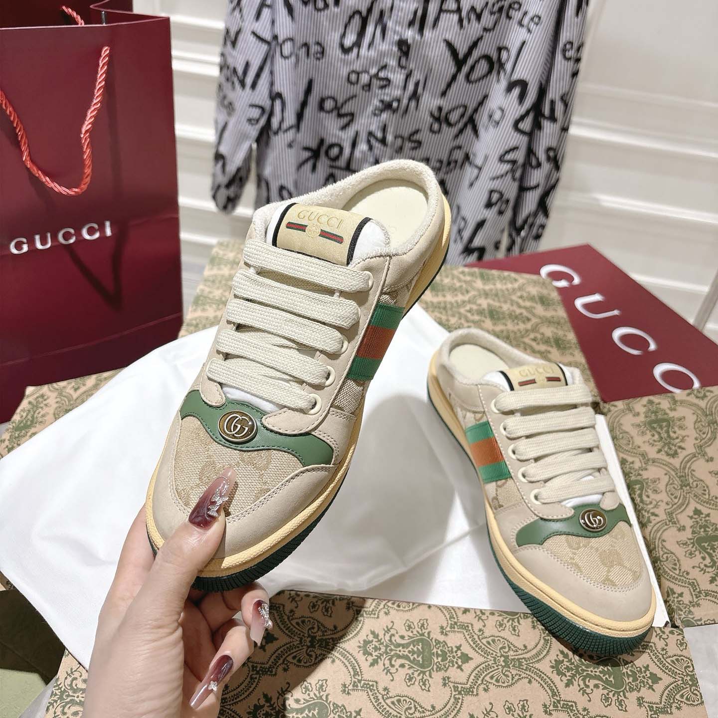 Gucci  Screener Mule - EUR FASHION