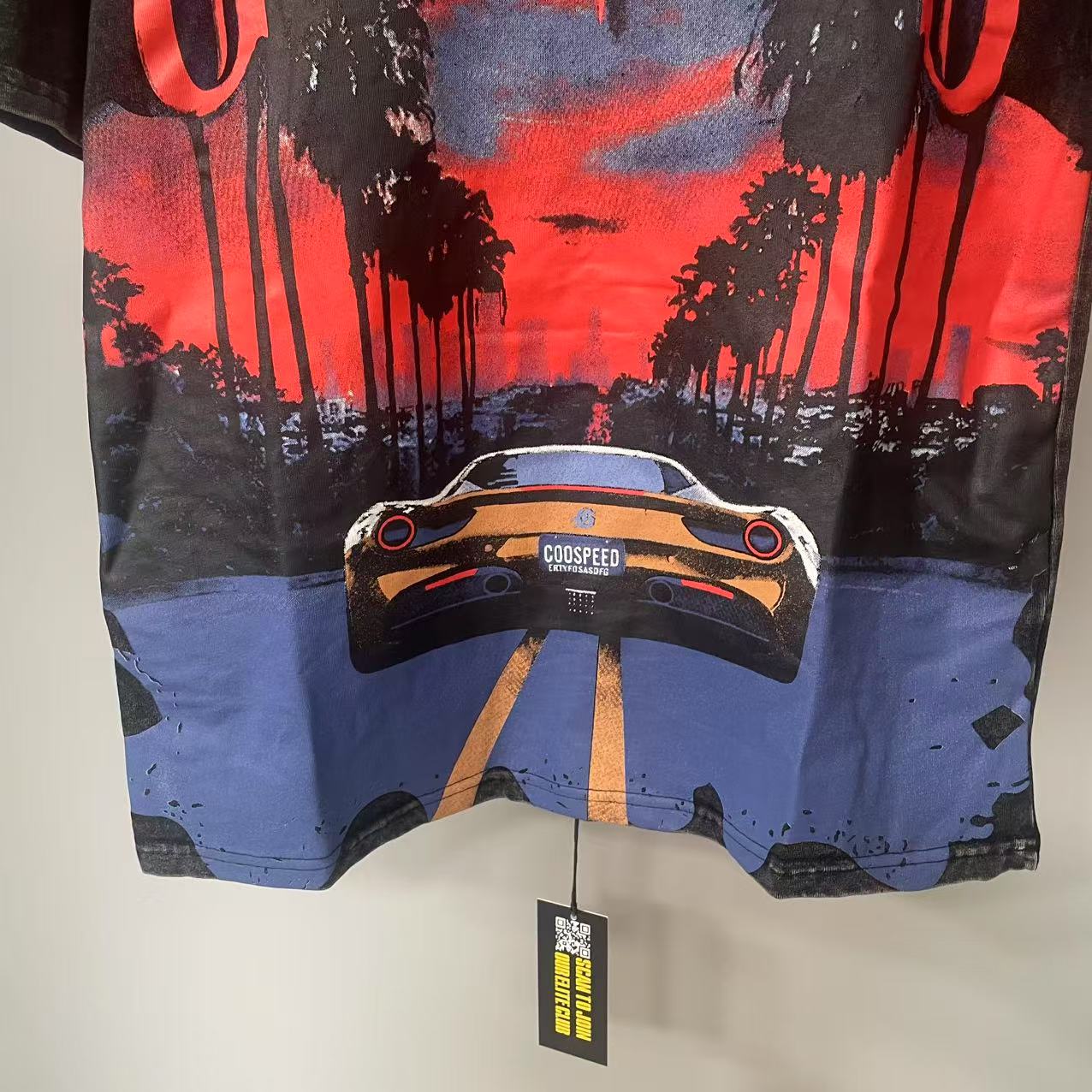 Godspeed Sunset BLVD Tee Grey - EUR FASHION