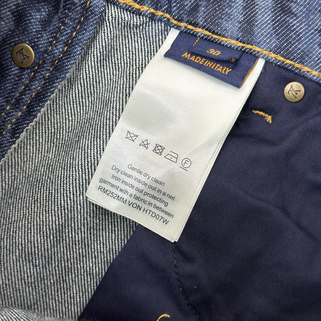 Louis Vuitton Cuffed Denim Skate Pants   1AHVBG - EUR FASHION