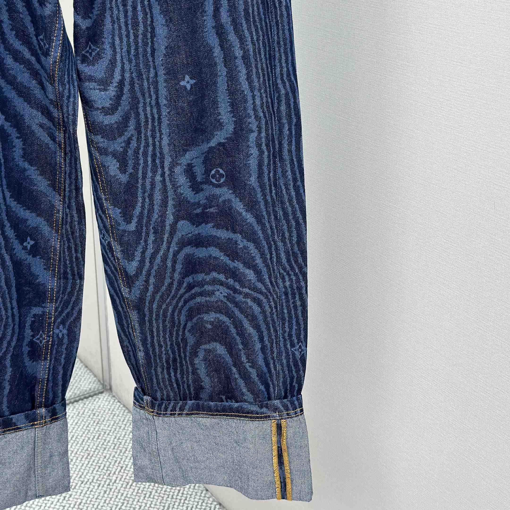 Louis Vuitton Cuffed Denim Skate Pants   1AHVBG - EUR FASHION