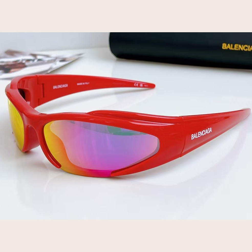 Balenciaga Reverse Xpander Rectangle Sunglasses - EUR FASHION