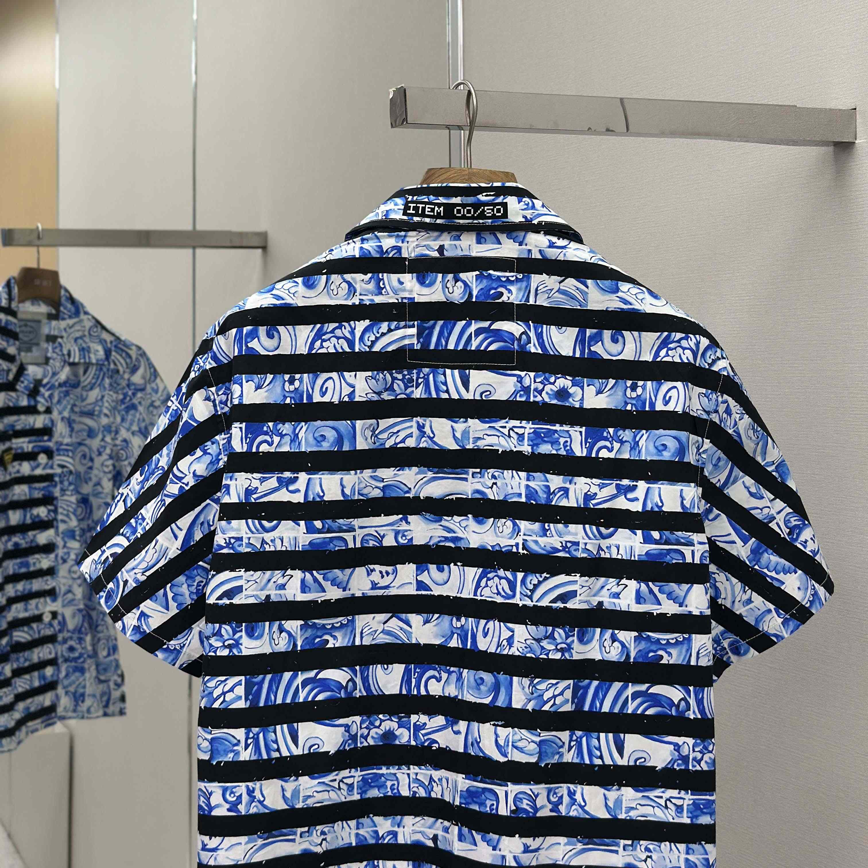 Prada Timecapsule Printed Cotton Shirt - EUR FASHION