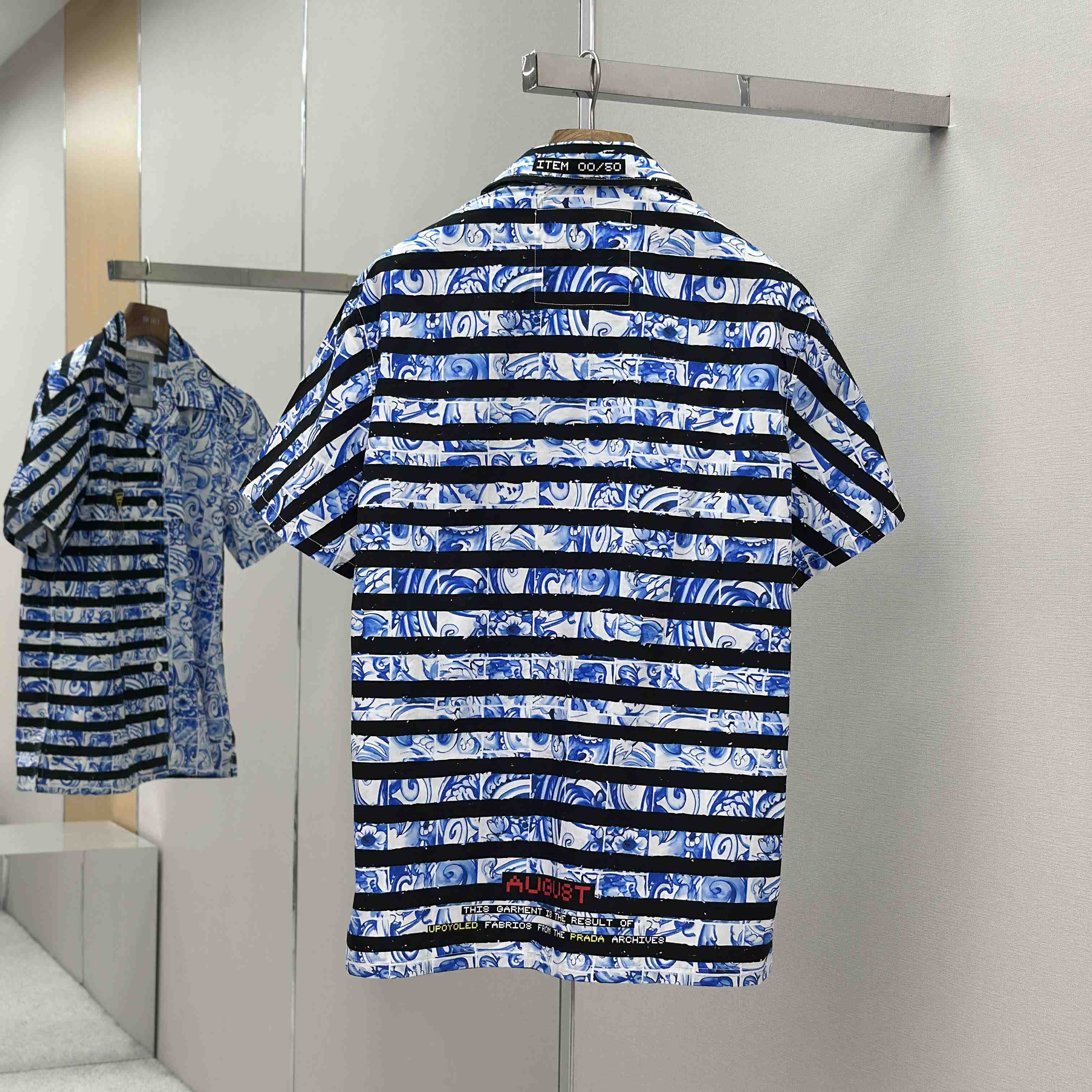 Prada Timecapsule Printed Cotton Shirt - EUR FASHION