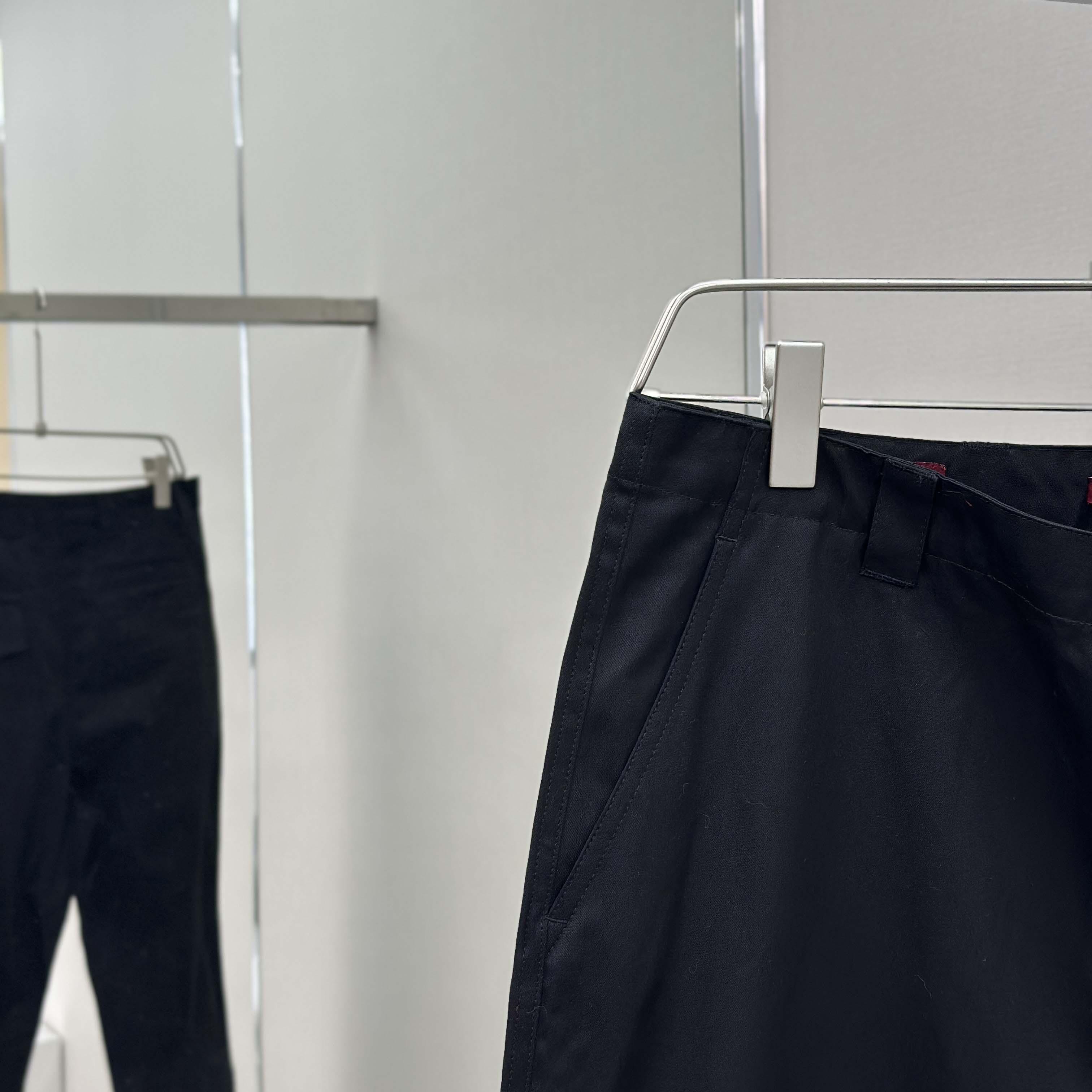 Gucci Cotton Pant With Web Detail - EUR FASHION