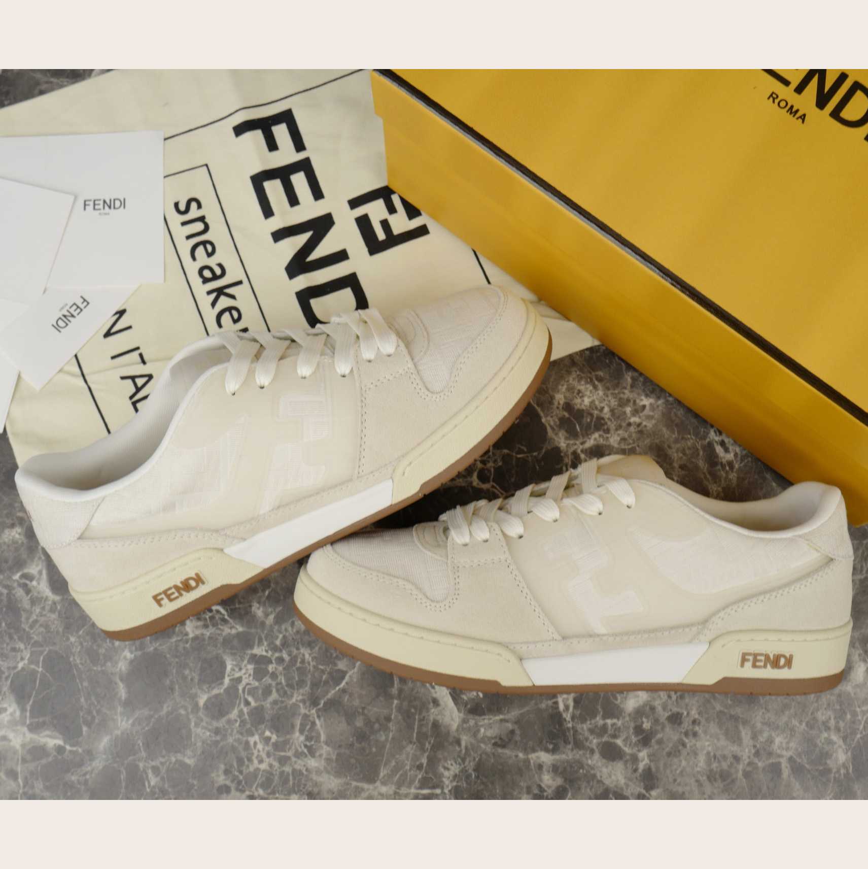 Fendi Match Trainers   - EUR FASHION