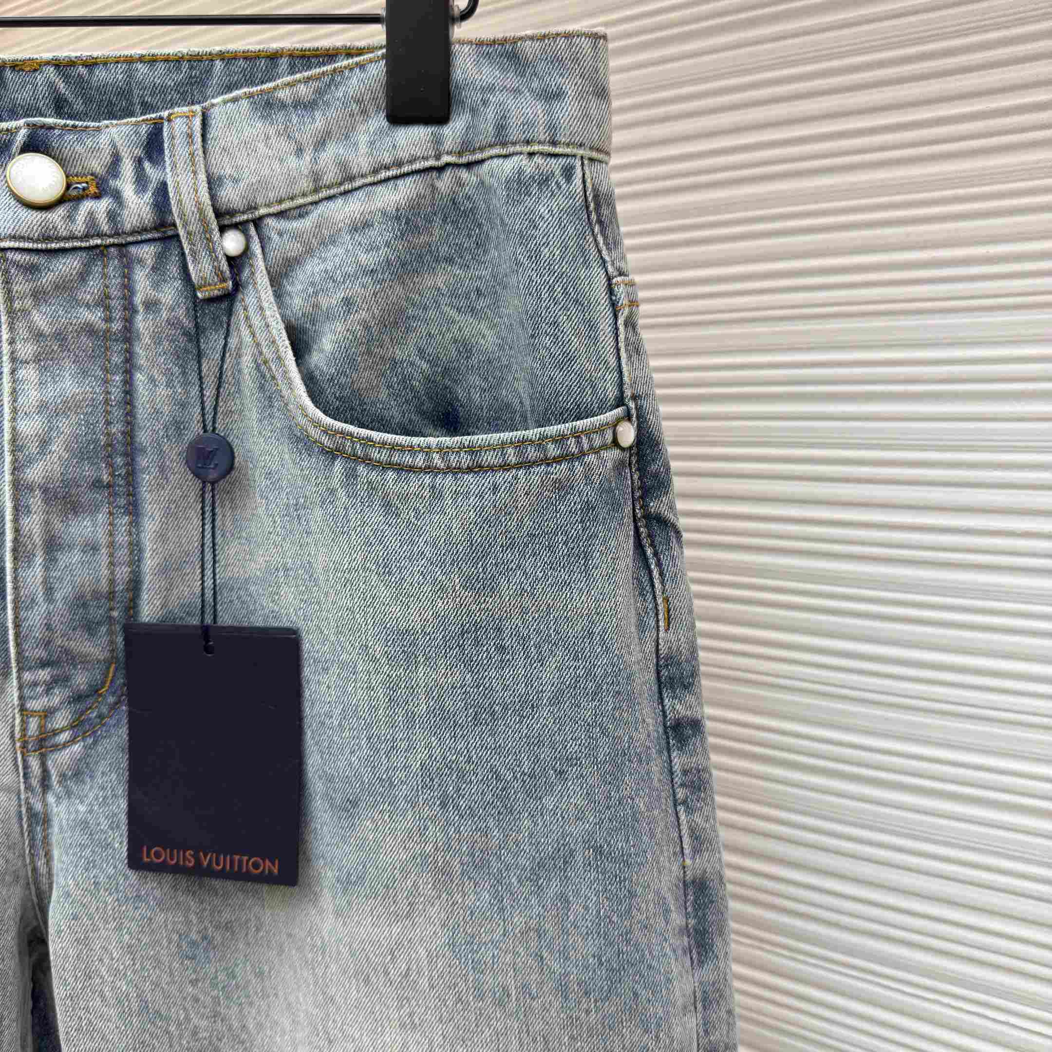 Louis Vuitton Slim Fit Denim Pants   1AGIXW - EUR FASHION