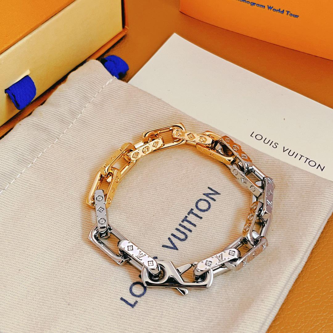 Louis Vuitton Monogram Chain Bracelet - EUR FASHION