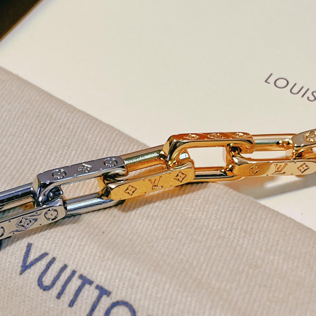 Louis Vuitton Monogram Chain Bracelet - EUR FASHION