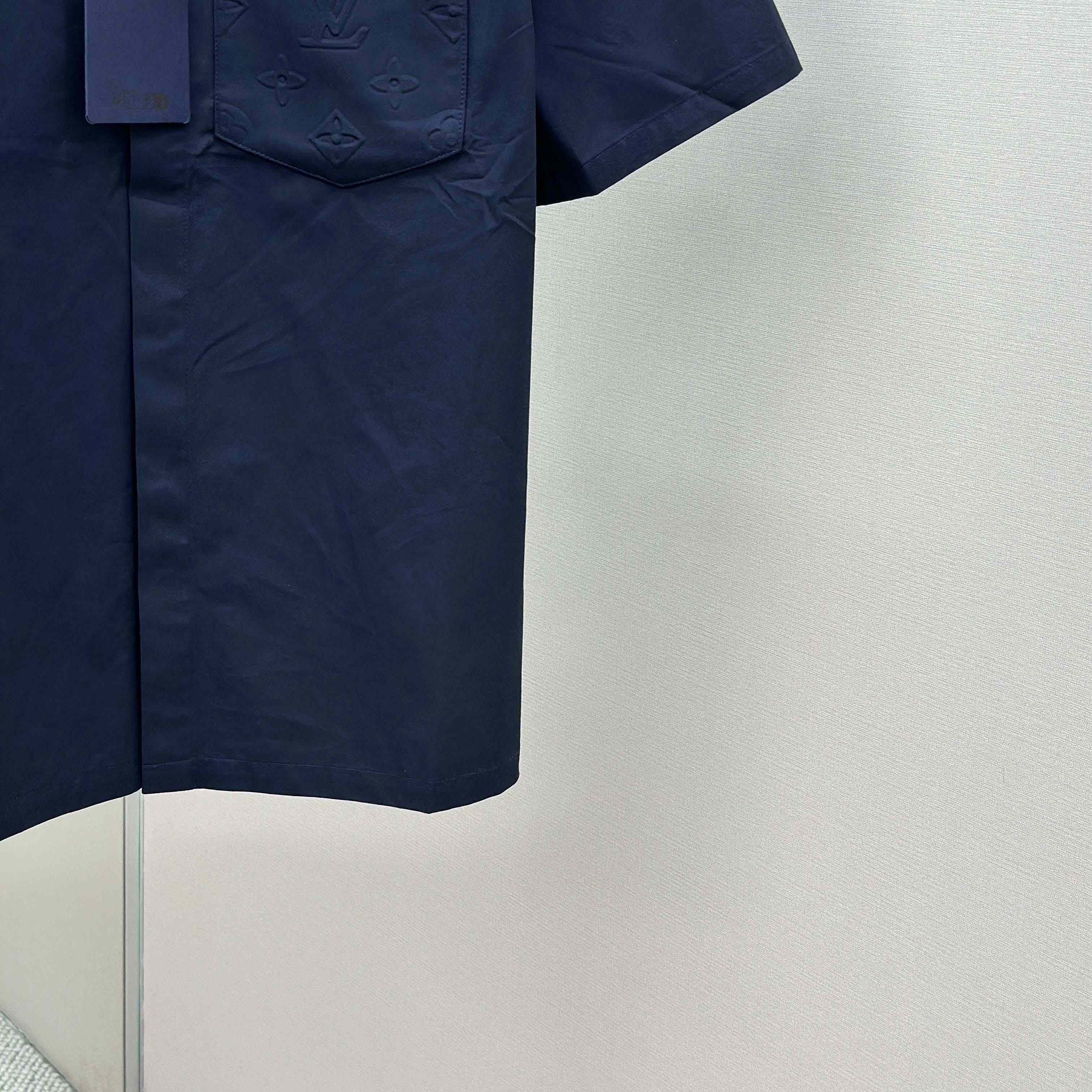 Louis Vuitton Monogram Pocket Short-Sleeved Shirt    - EUR FASHION
