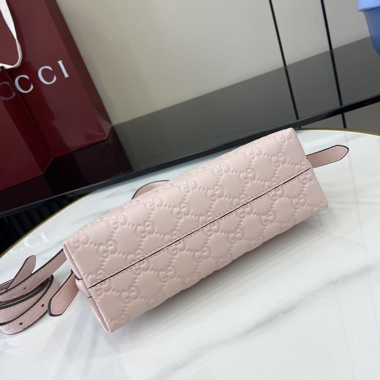 Gucci GG Emblem Small Shoulder Bag - EUR FASHION